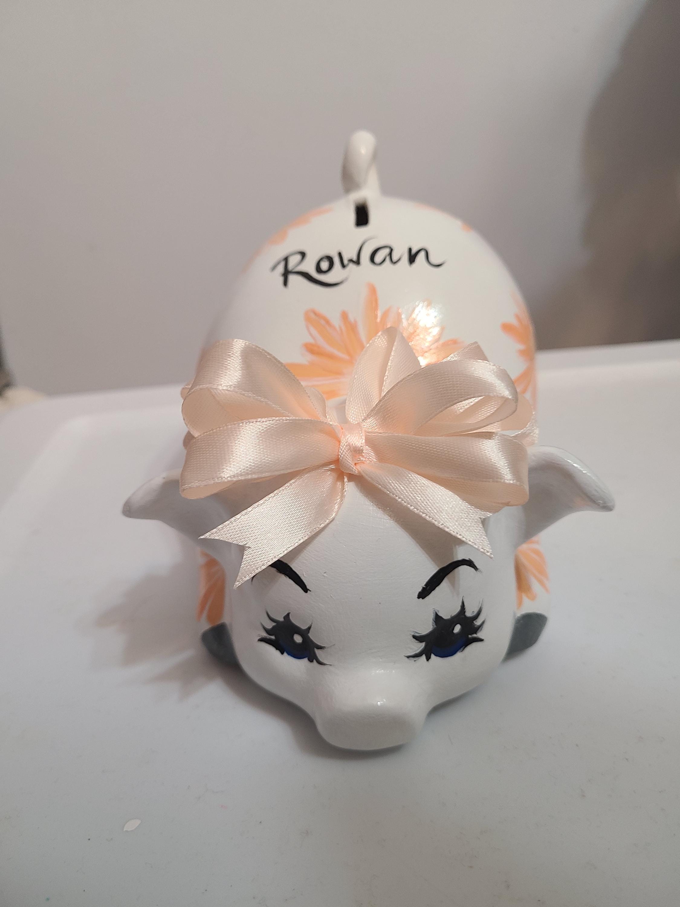 Piggy bank/personalized piggy bank/custom piggy bank/girls piggy bank/baby gift/baby shower gift/birthday gift