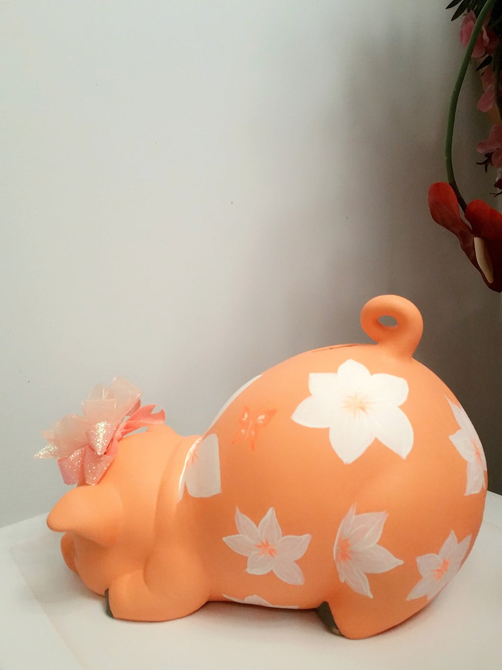 Piggy bank/personalized piggy bank/girls piggy bank/ceramic piggy bank/custom piggy bank/baby gift/baby shower gift