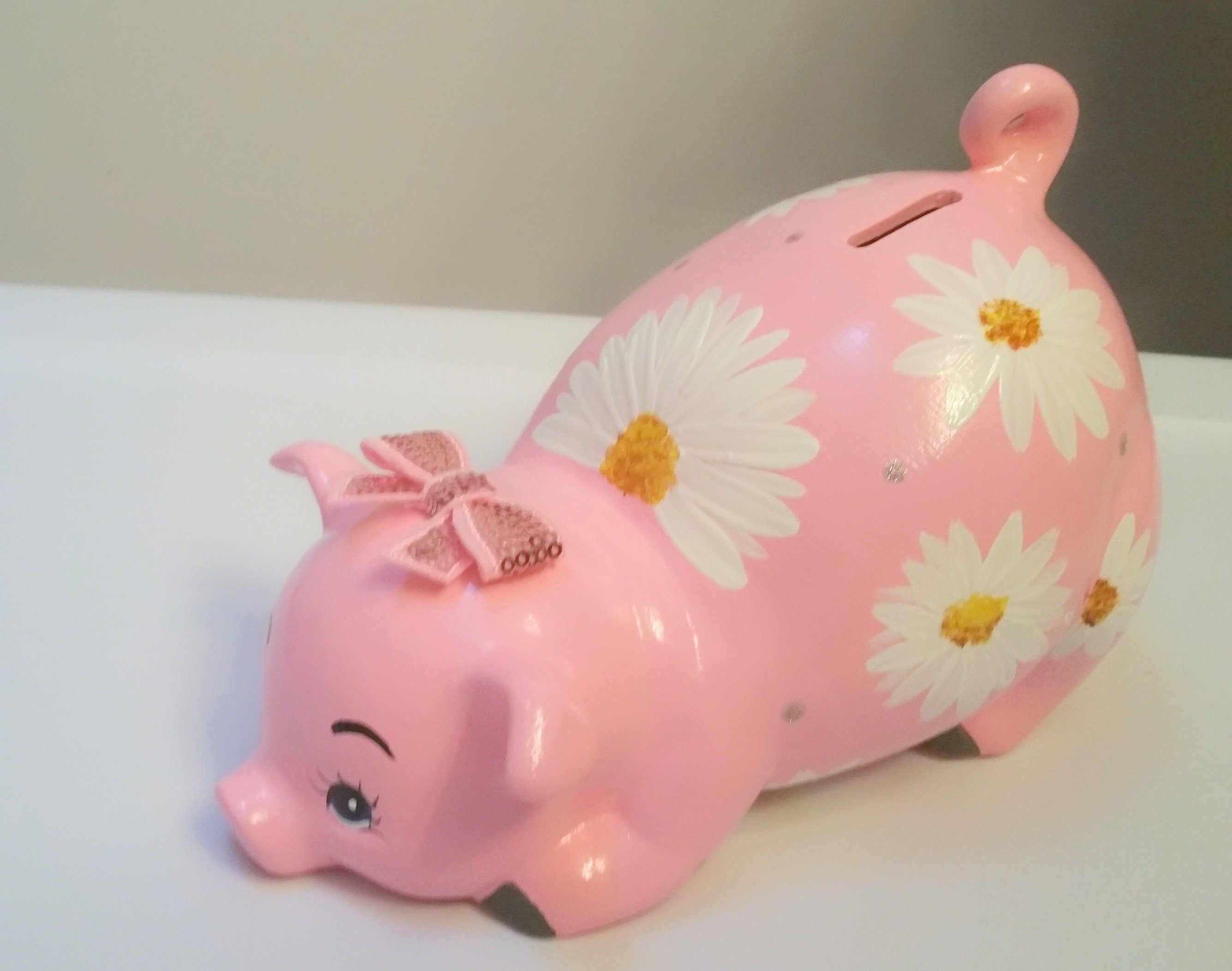 Piggy bank/Girls piggy bank/Personalized piggy bank/Baby bank/Baby gift/Baby shower gift