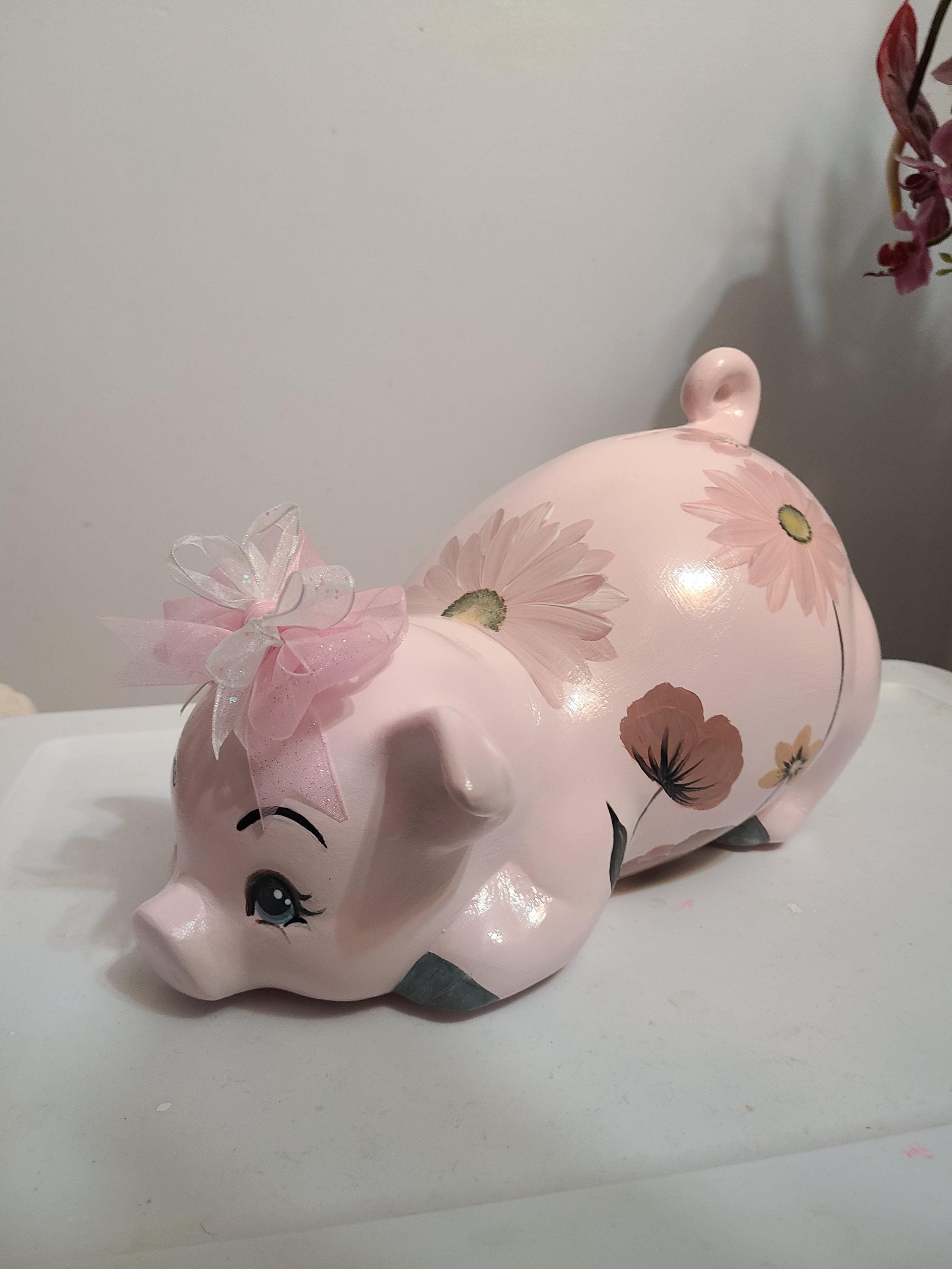 Piggy bank/personalized piggy bank/custom piggy bank/girls piggy bank/baby gift/baby shower gift/birthday gift