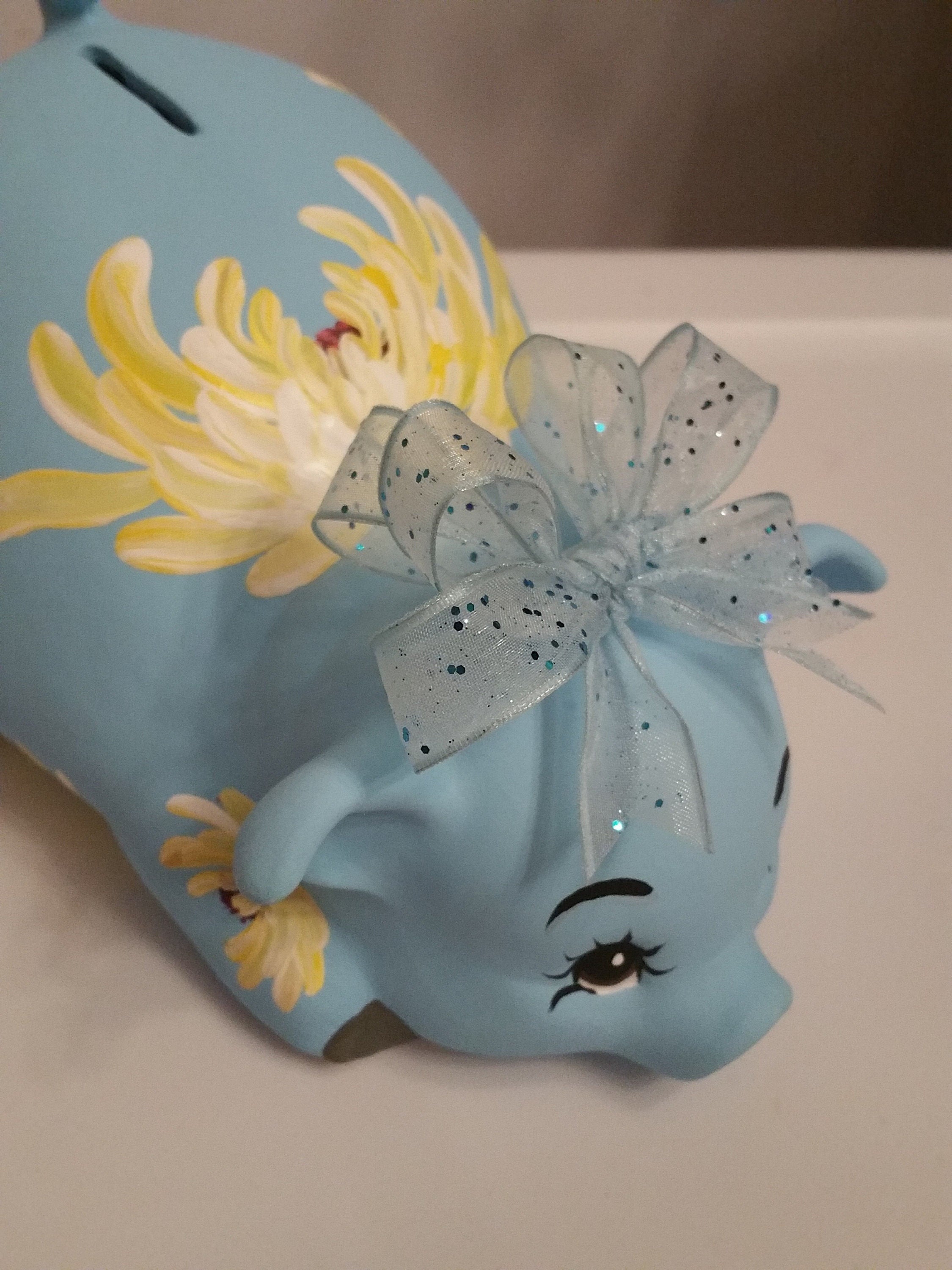 Piggy bank/personalized piggy bank/custom piggy bank/girls piggy bank/ceramic piggy bank/baby gift/baby shower gift/birthday gift