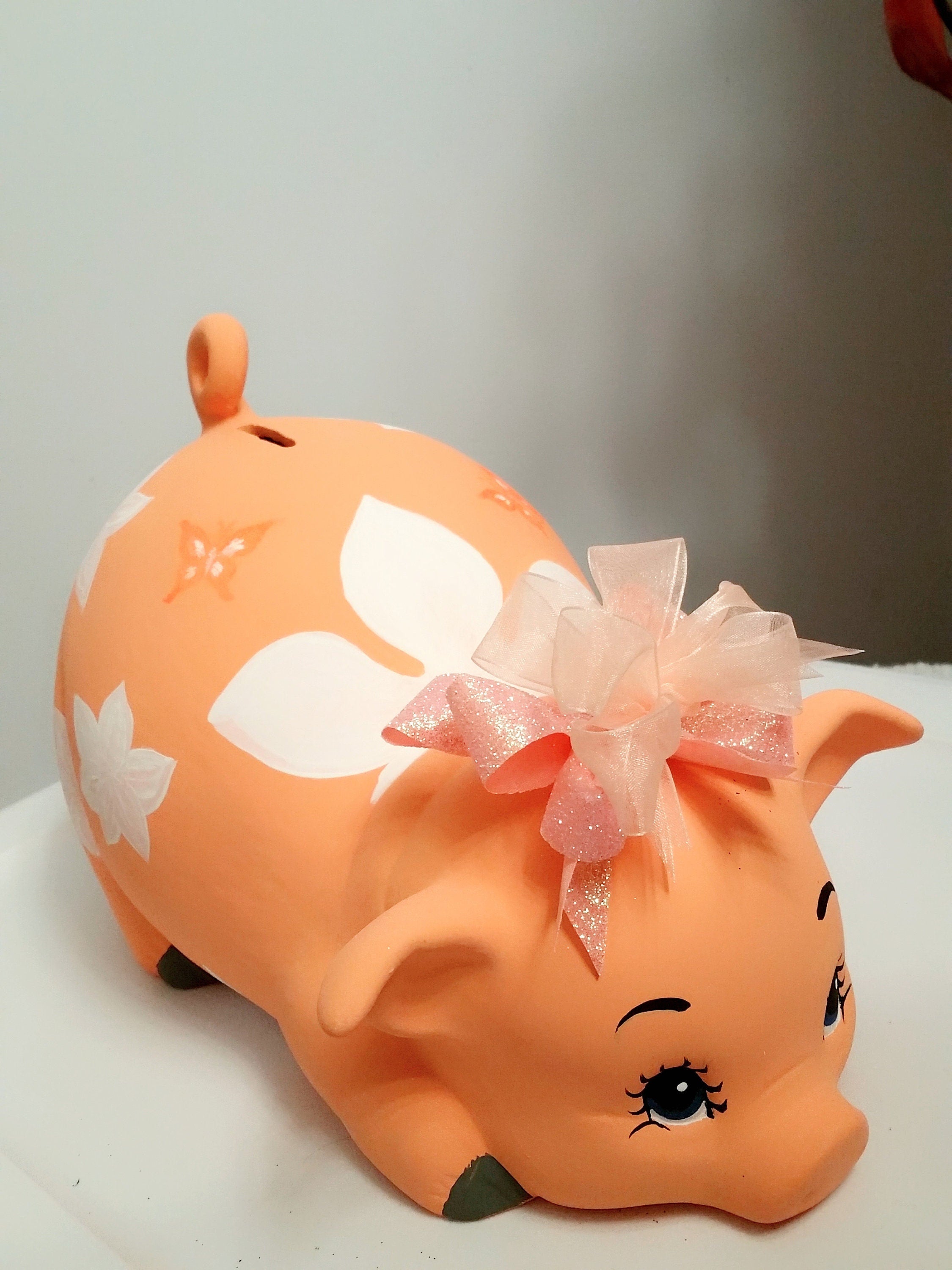 Piggy bank/personalized piggy bank/girls piggy bank/ceramic piggy bank/custom piggy bank/baby gift/baby shower gift