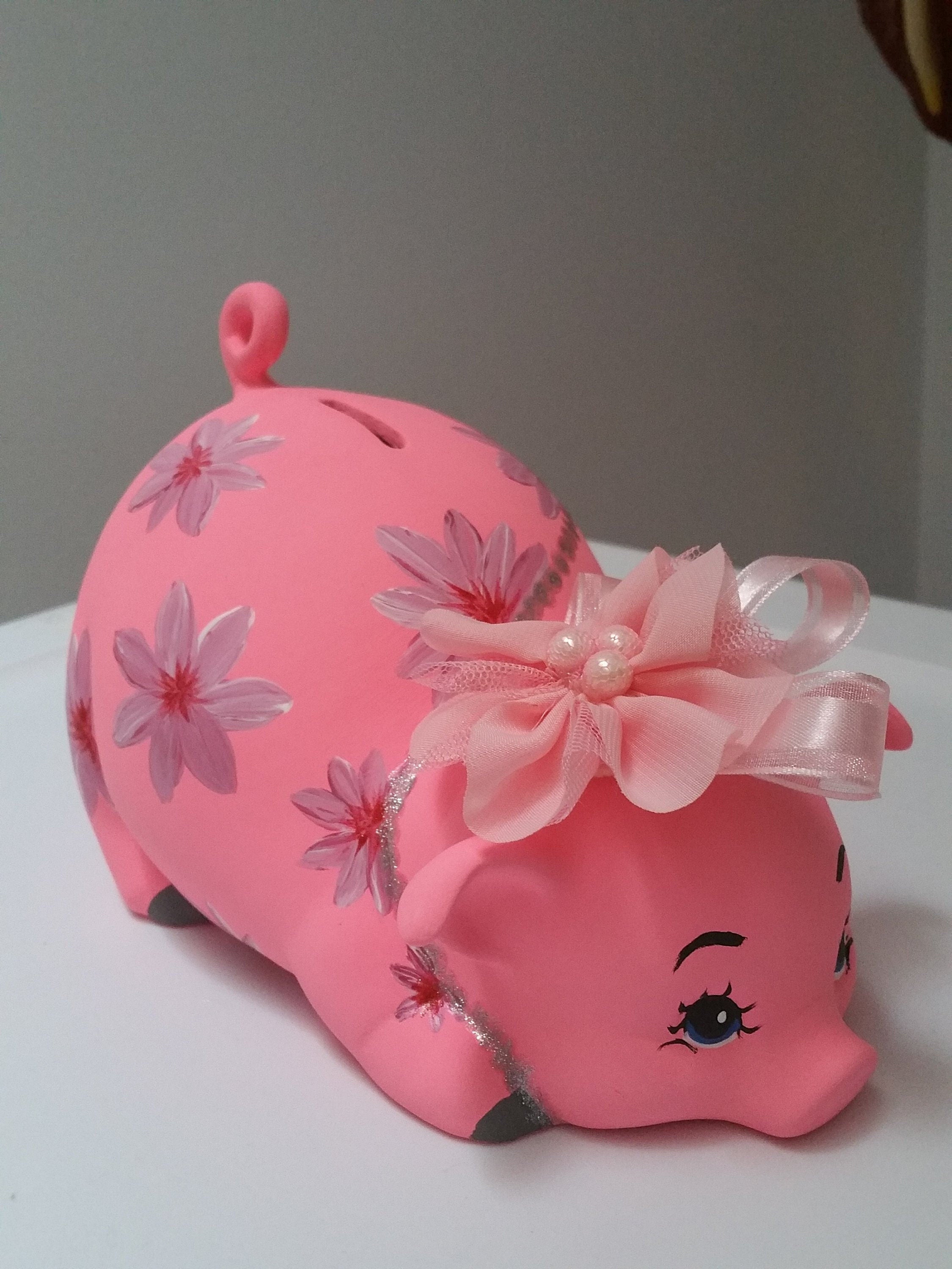 Piggy bank/girls piggy bank/personalized piggy bank/custom piggy bank/baby gift/baby shower gift/birthday gift