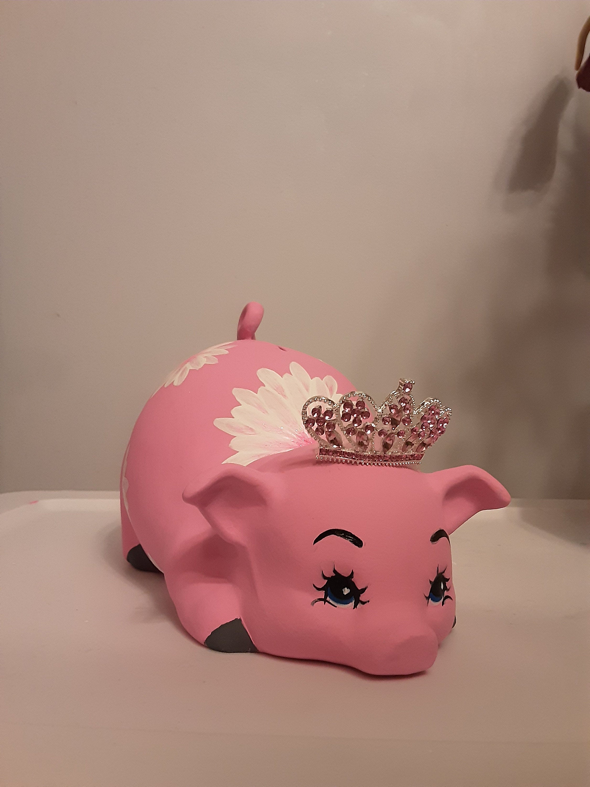 Personalized piggy bank/girls piggy bank/baby bank/baby gift/baby shower gift