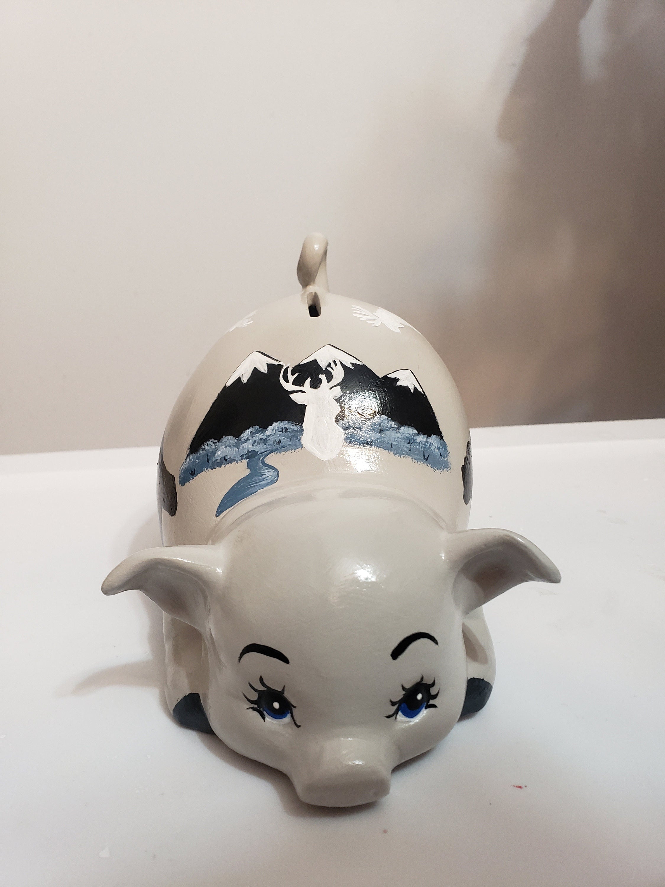Large Bear & Moose Theme Piggy Bank