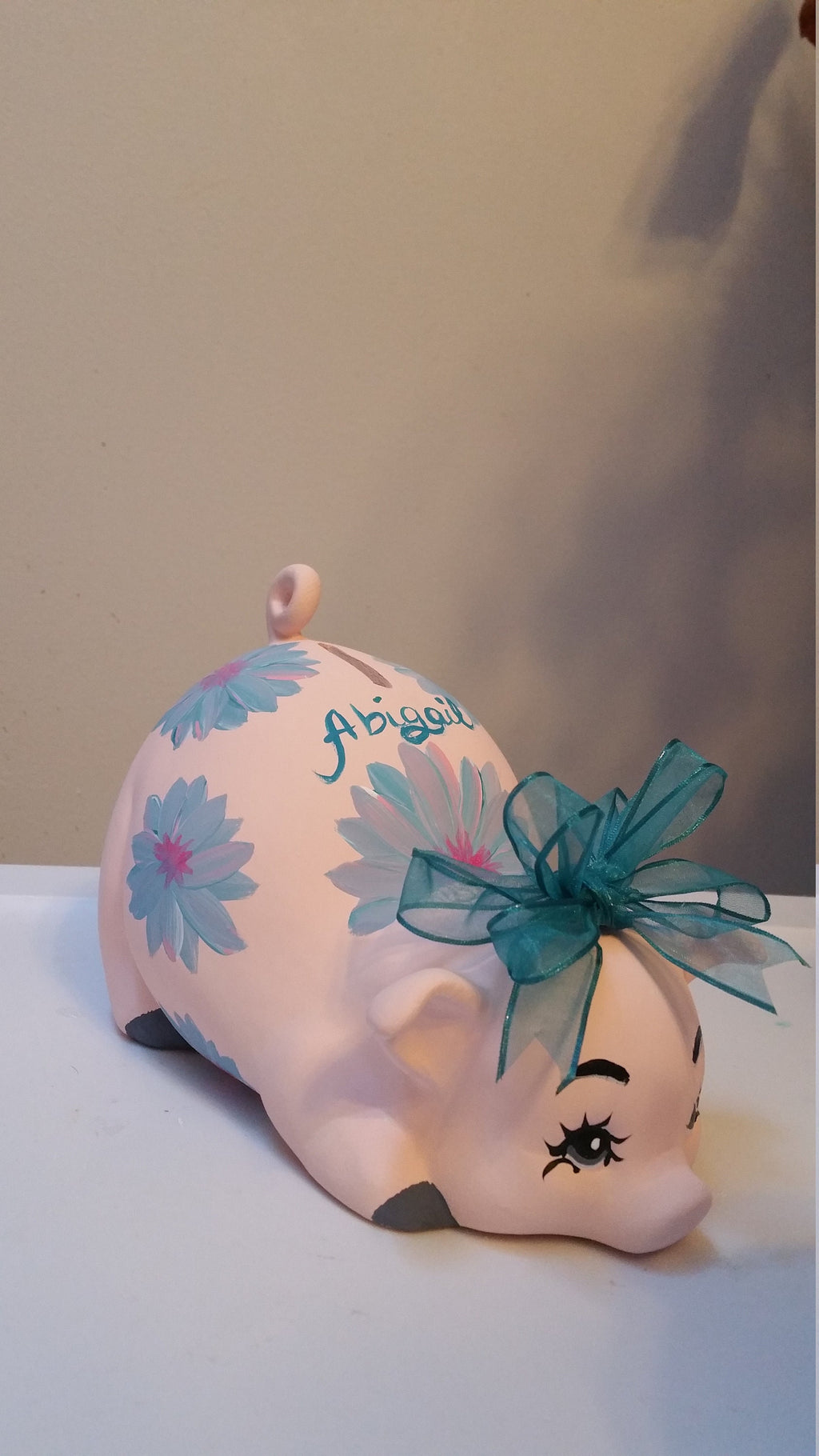 Piggy bank/Personalized piggy bank/girls piggy bank/Baby bank/baby gift/Baby shower gift