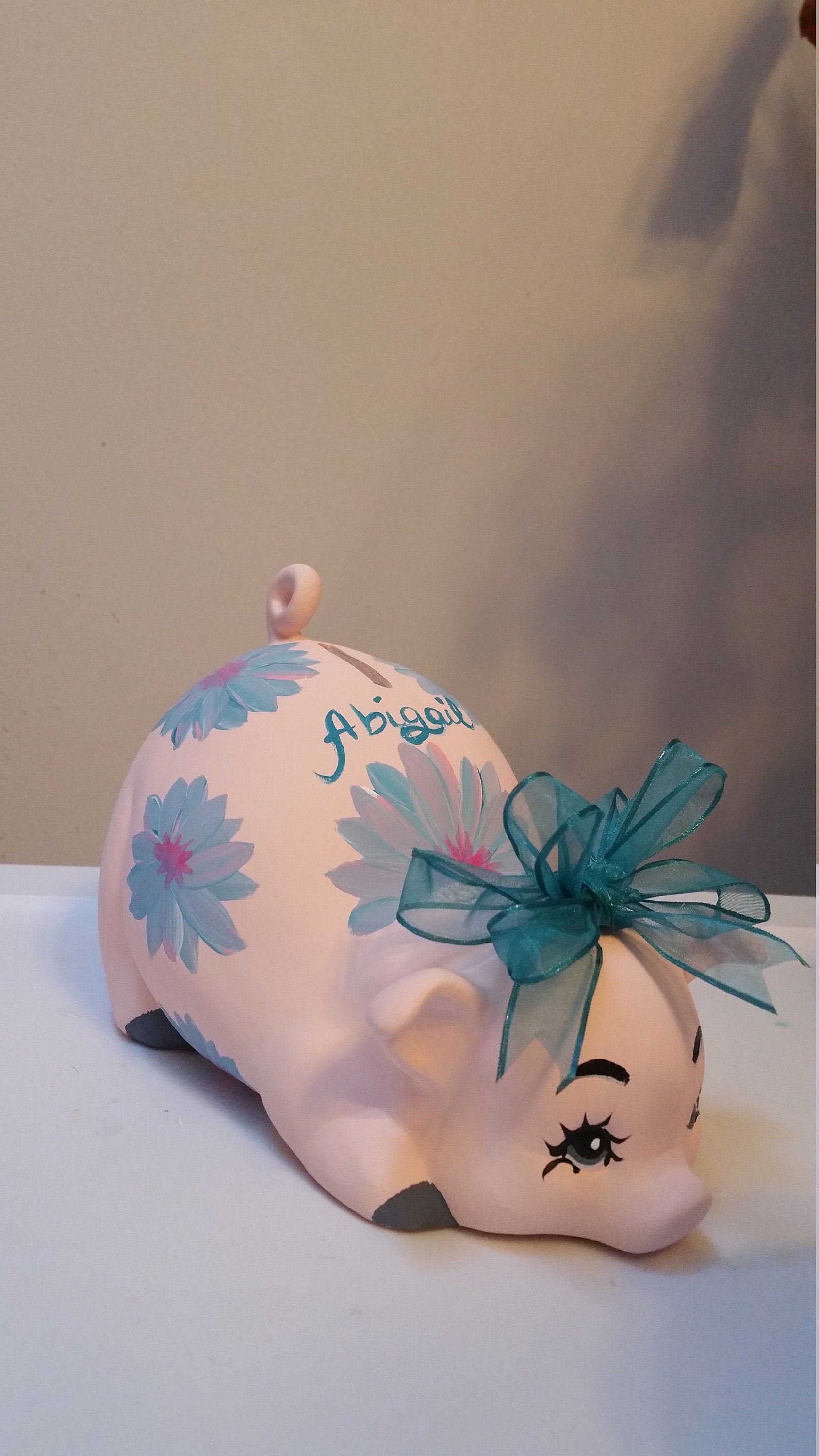 Piggy bank/Personalized piggy bank/girls piggy bank/Baby bank/baby gift/Baby shower gift