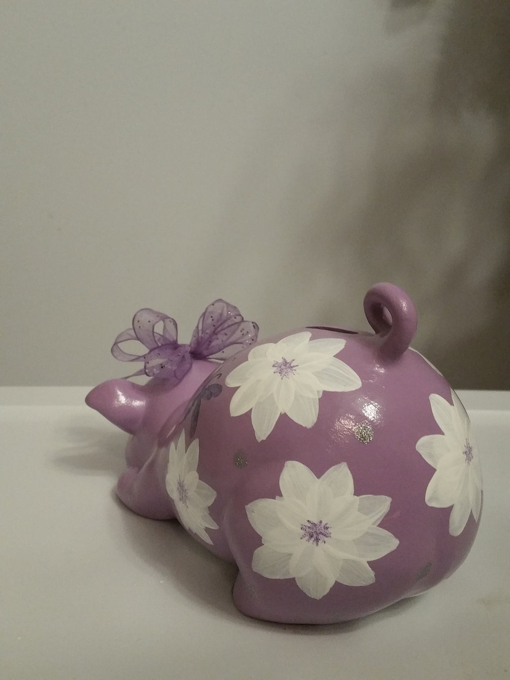 Piggy bank/personalized piggy bank/custom piggy bank/girls piggy bank/ceramic piggy bank/baby gift/baby shower gift/birthday gift