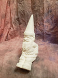 Ceramic gnome/sitting gnome/ready to paint gnome
