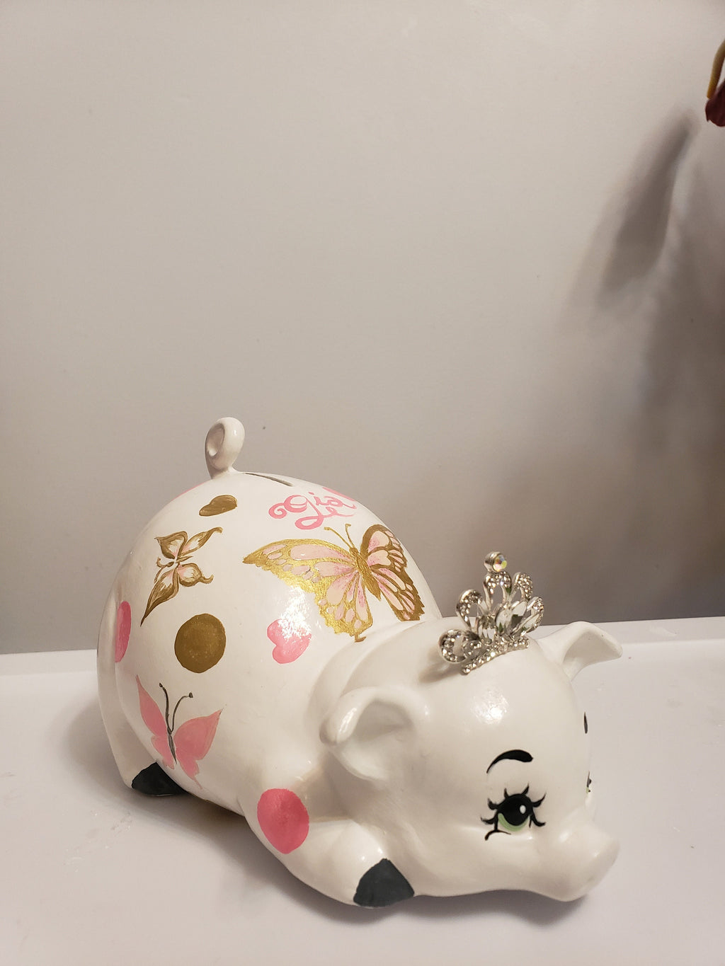 Piggy bank/personalized piggy bank/custom piggy bank/girls piggy bank/baby gift/baby shower gift/birthday gift