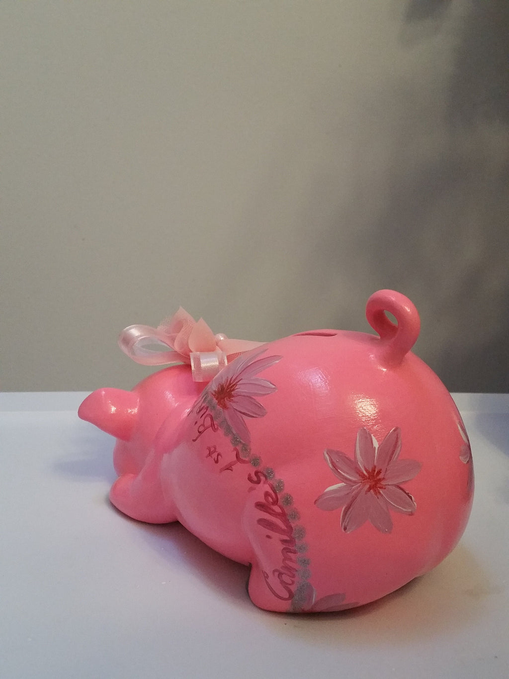 Piggy bank/girls piggy bank/personalized piggy bank/custom piggy bank/baby gift/baby shower gift/birthday gift