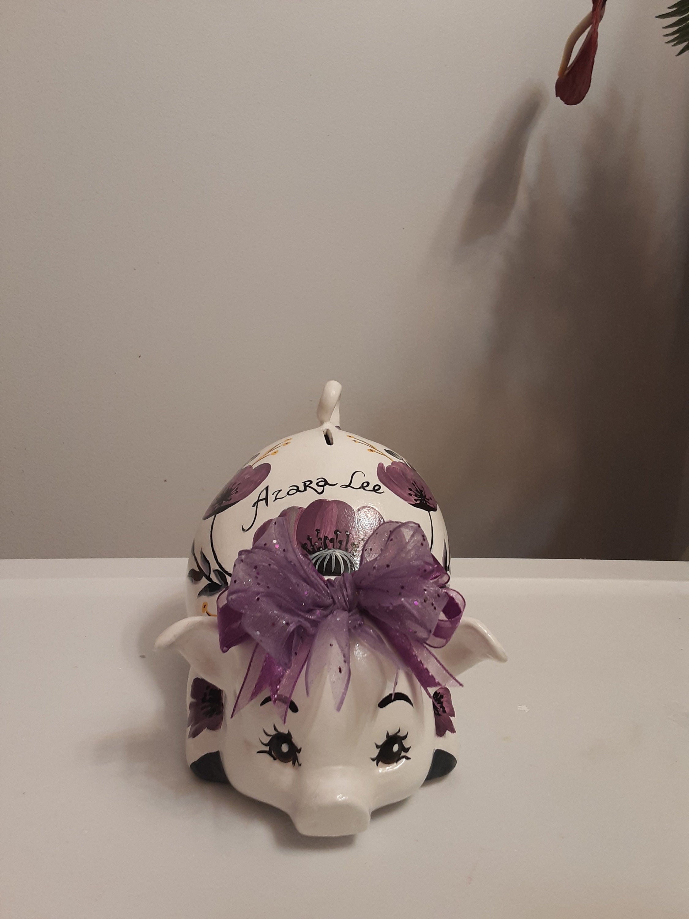 Piggy bank/personalized piggy bank/custom piggy bank/girls piggy bank/baby gift/baby shower gift/birthday gift