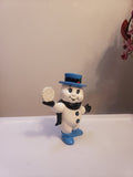Paint your own Snowman holding a Snowflake