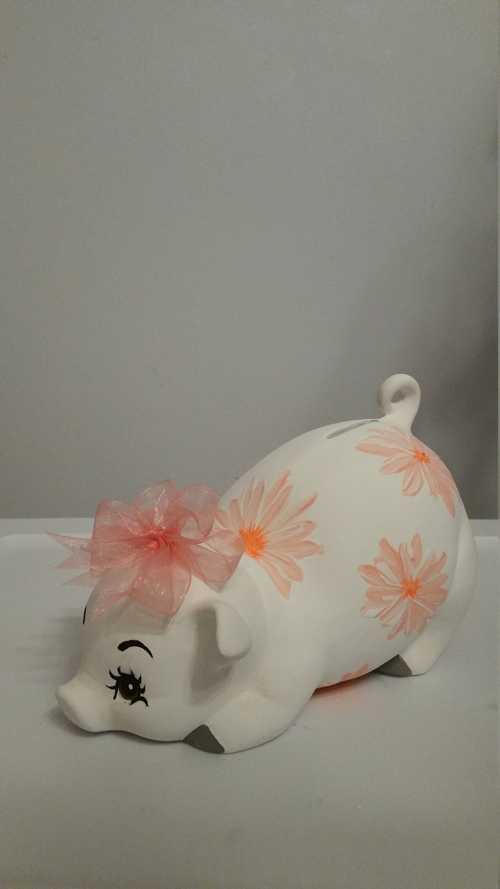 Piggy bank/personalized piggy bank/custom piggy bank/girls piggy bank/ceramic piggy bank/baby gift/baby shower gift/birthday gift