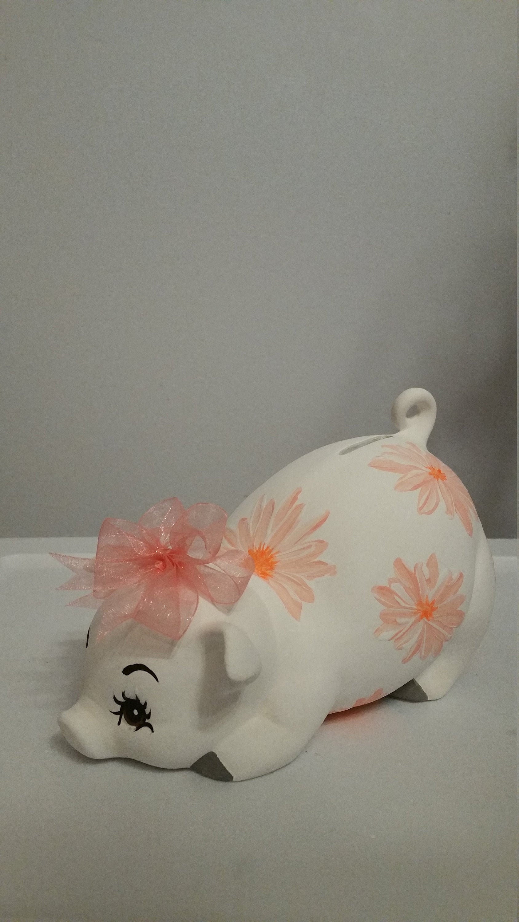 Piggy bank/personalized piggy bank/custom piggy bank/girls piggy bank/ceramic piggy bank/baby gift/baby shower gift/birthday gift
