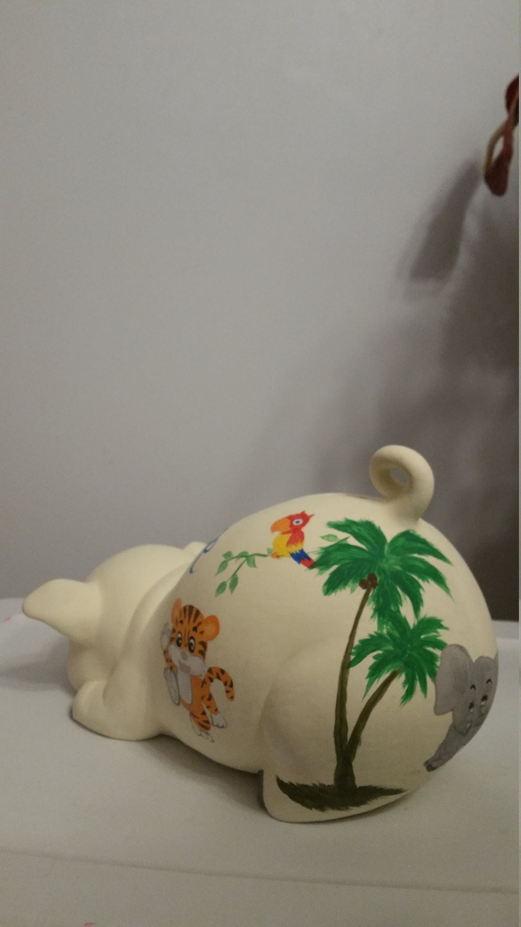 Piggy bank/personalized piggy bank/custom piggy bank/girls piggy bank/ceramic piggy bank/baby gift/baby shower gift/birthday gift