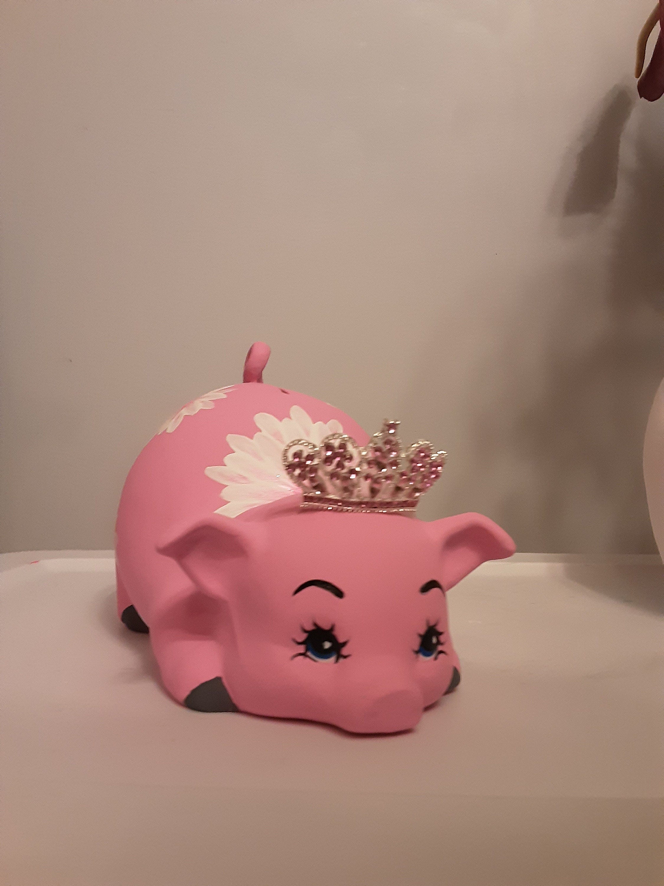 Personalized piggy bank/girls piggy bank/baby bank/baby gift/baby shower gift