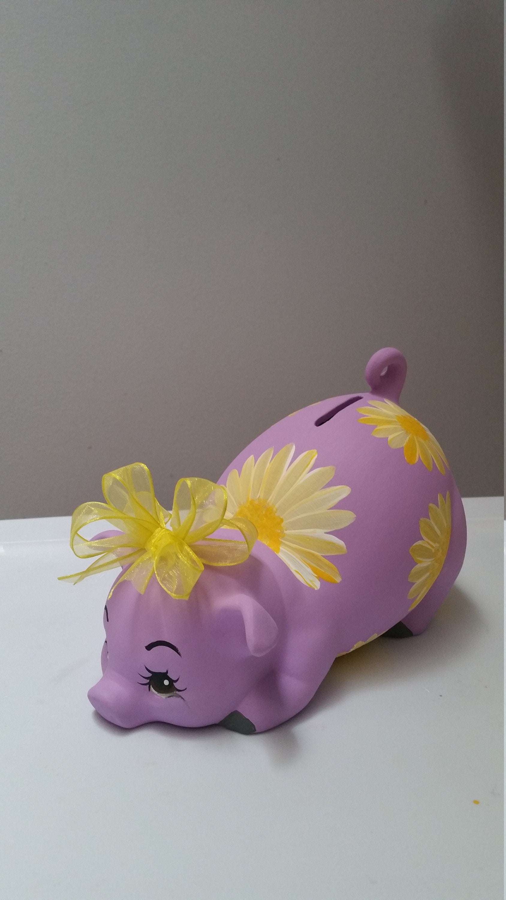 Piggy bank/personalized piggy bank/custom piggy bank/girls piggy bank/ceramic piggy bank/baby gift/baby shower gift/birthday gift
