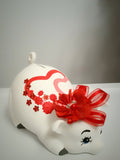 Piggy bank/Valentines Piggy bank/personalized piggy bank/valentine's gift