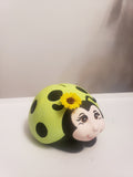 Personalized girls bank/lady bug bank/piggy bank/baby bank/Baby gift/Baby shower gift
