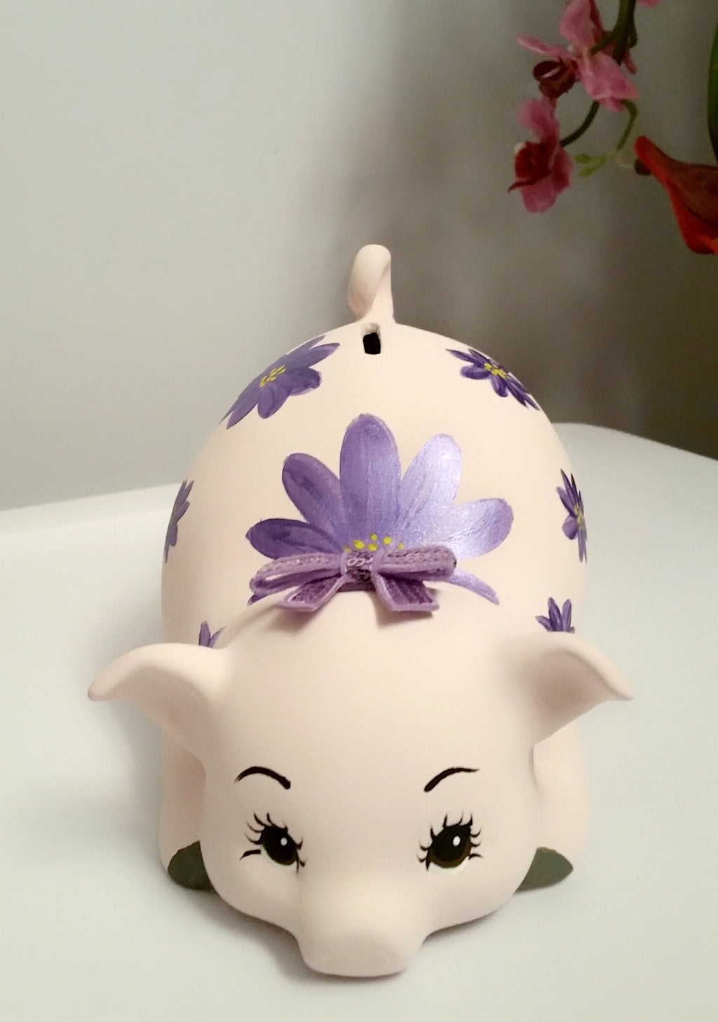 Personalized piggy bank/girls piggy bank/baby bank/ceramic piggy bank/Baby gift/Baby shower gift