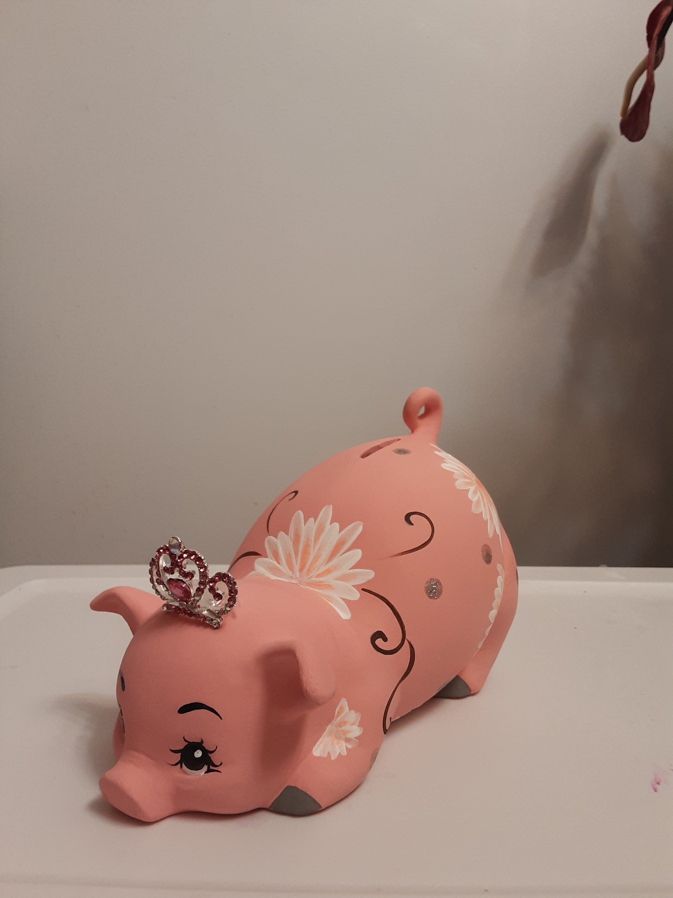 Personalized piggy bank/girls piggy bank/baby bank/baby gift/baby shower gift