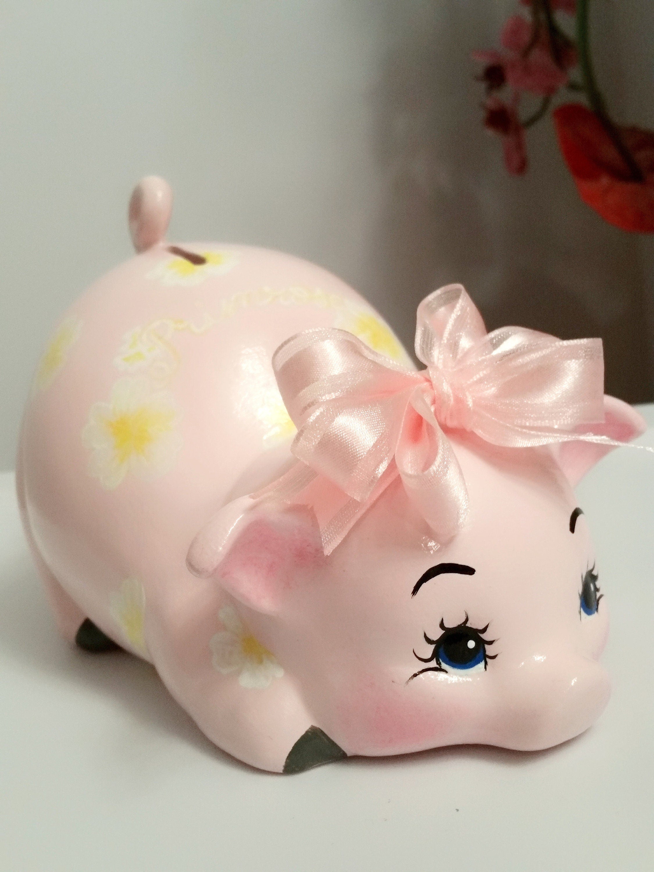 Piggy bank/personalized piggy bank/girls piggy bank/baby gift/baby shower gift