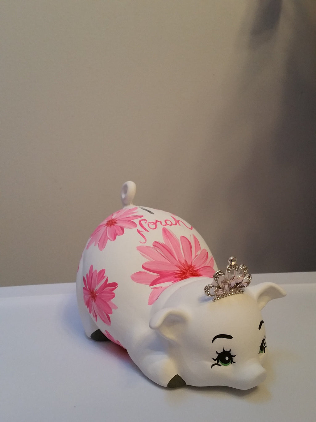 Piggy bank/personalized piggy bank/custom piggy bank/girls piggy bank/baby gift/baby shower gift/birthday gift