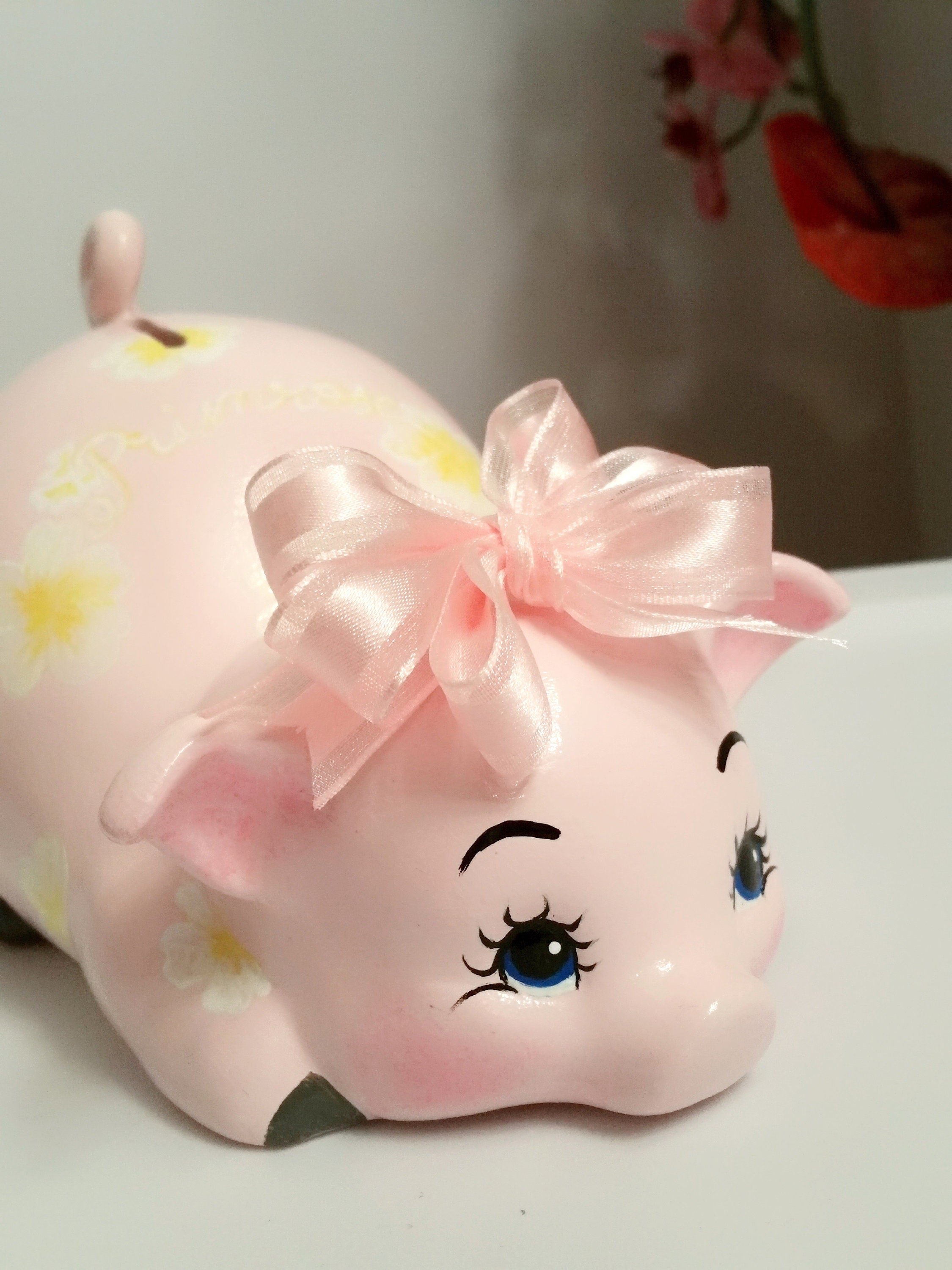 Piggy bank/personalized piggy bank/girls piggy bank/baby gift/baby shower gift