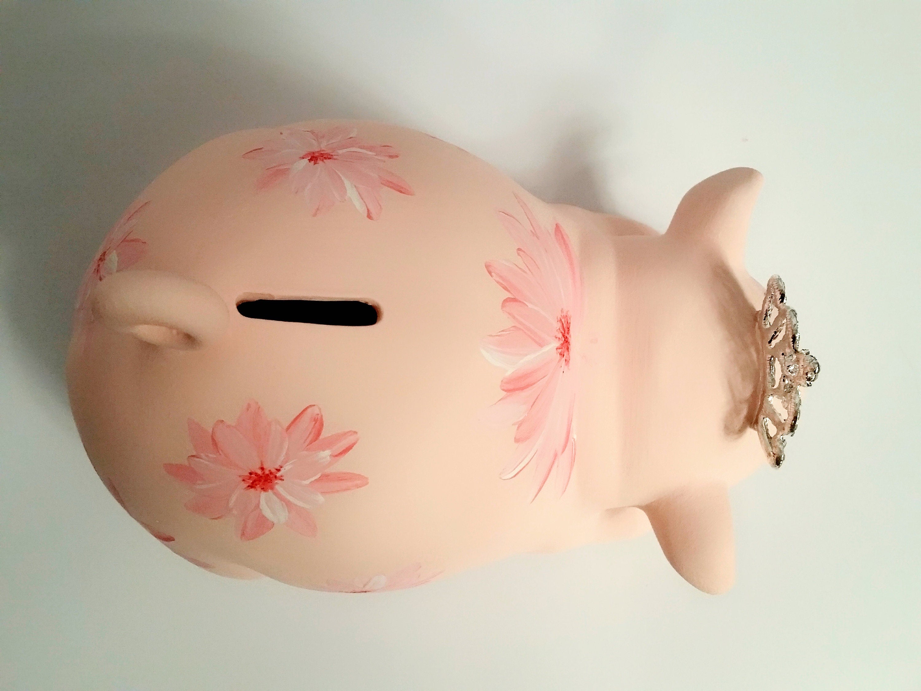 Personalized piggy bank/girls piggy bank/baby bank/baby gift/baby shower gift