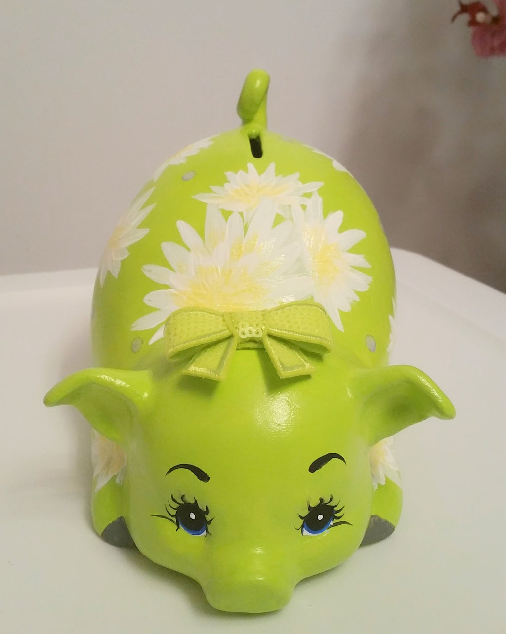 Piggy bank/Personalized piggy bank/piggy bank/girls piggy bank/ceramics piggy bank/baby gift/baby shower gift