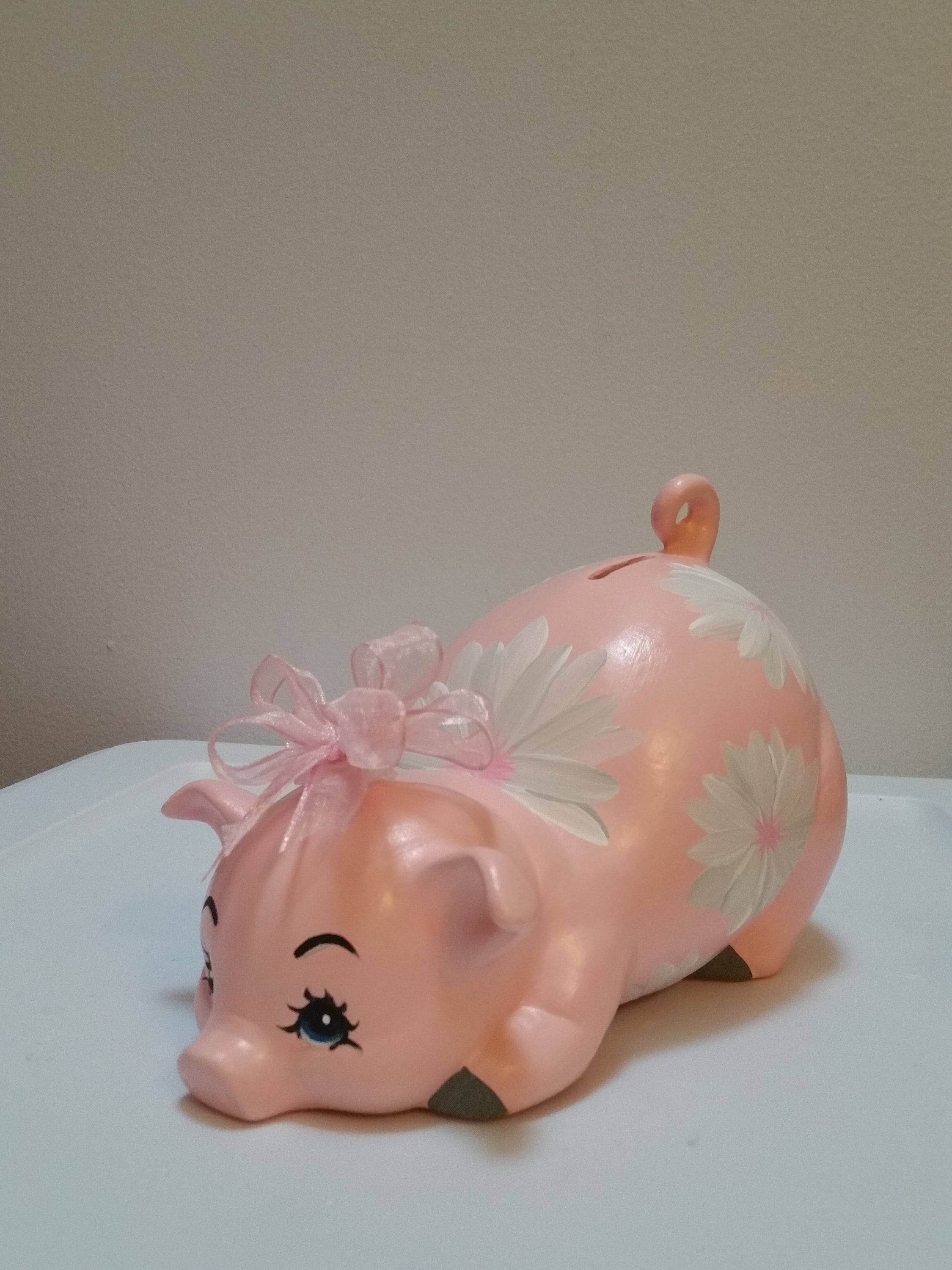 Large piggy bank with personalization/piggy bank/girls piggy bank
