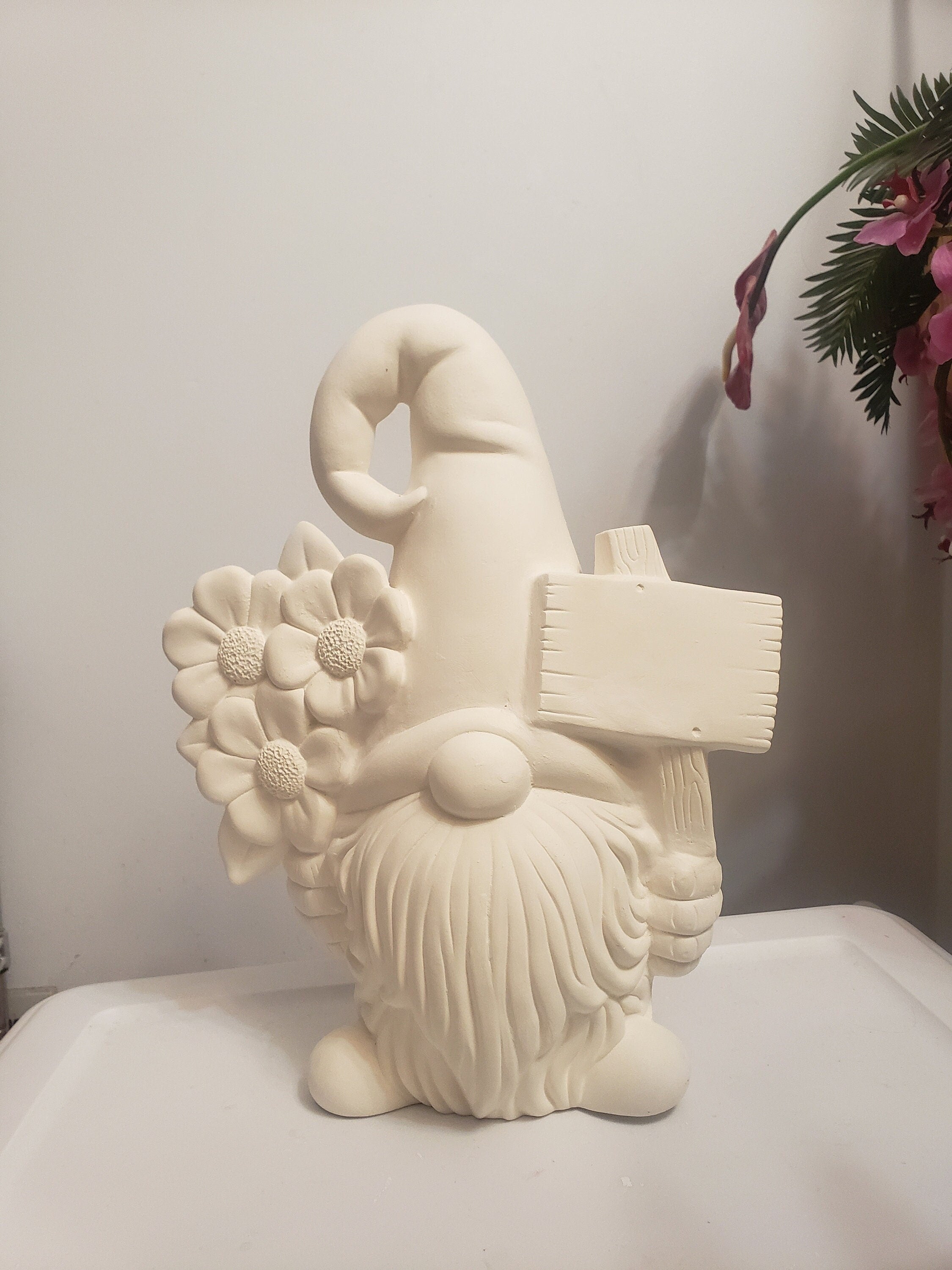 Garth Gnome 16" bisque