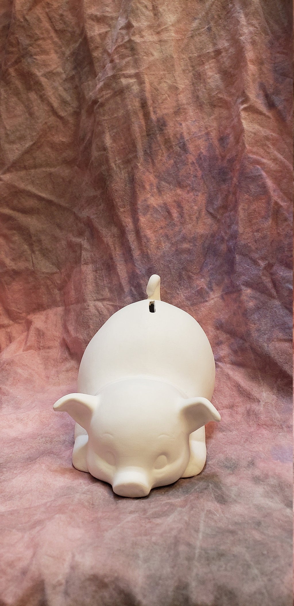 Ceramic bisque piggy bank/paint-your-own piggy bank