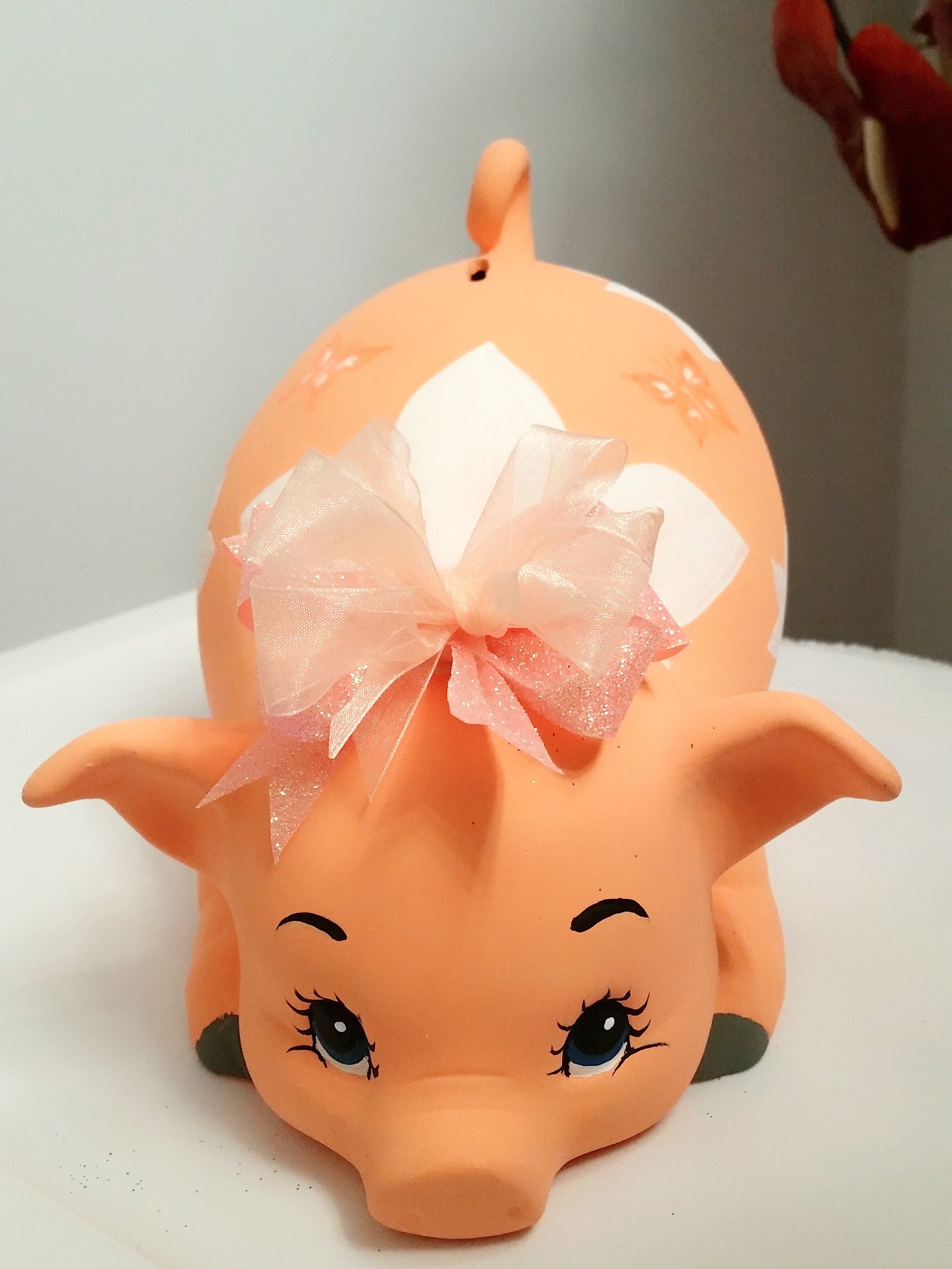 Piggy bank/personalized piggy bank/girls piggy bank/ceramic piggy bank/custom piggy bank/baby gift/baby shower gift