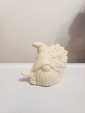 NEW! Clay Magic Gunner Gnome with Poinsettia-small