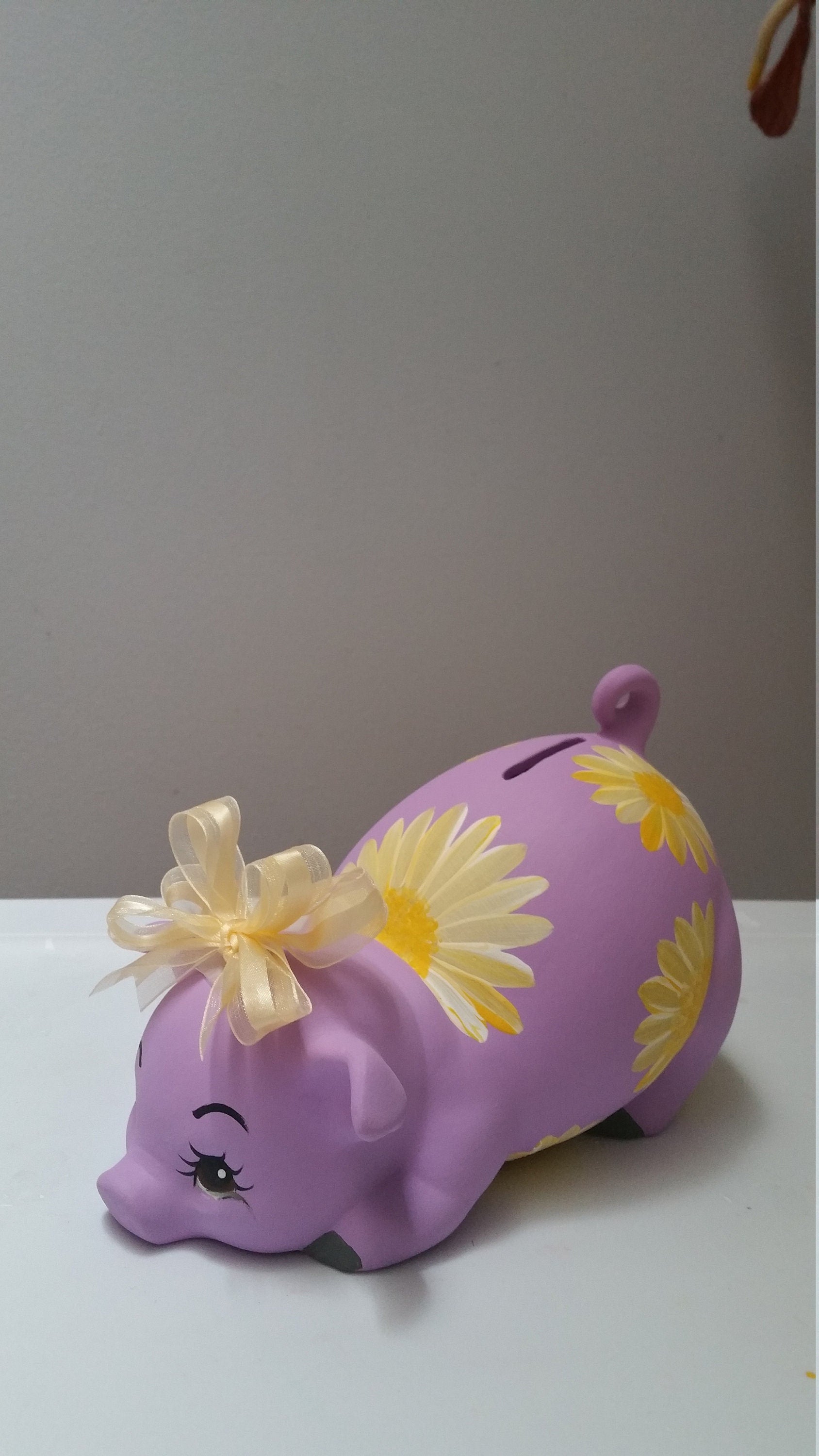 Piggy bank/personalized piggy bank/custom piggy bank/girls piggy bank/ceramic piggy bank/baby gift/baby shower gift/birthday gift