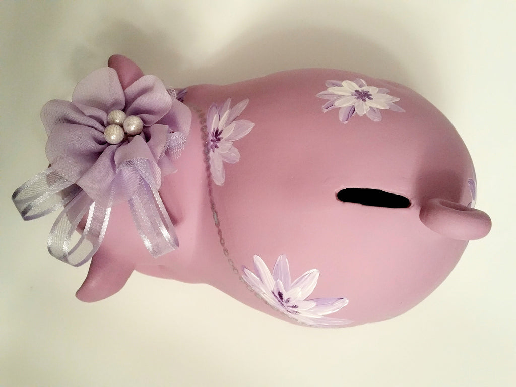 Piggy bank/personalized piggy bank/purple piggy bank/baby bank/girls piggy bank/Baby gift/Baby shower gift