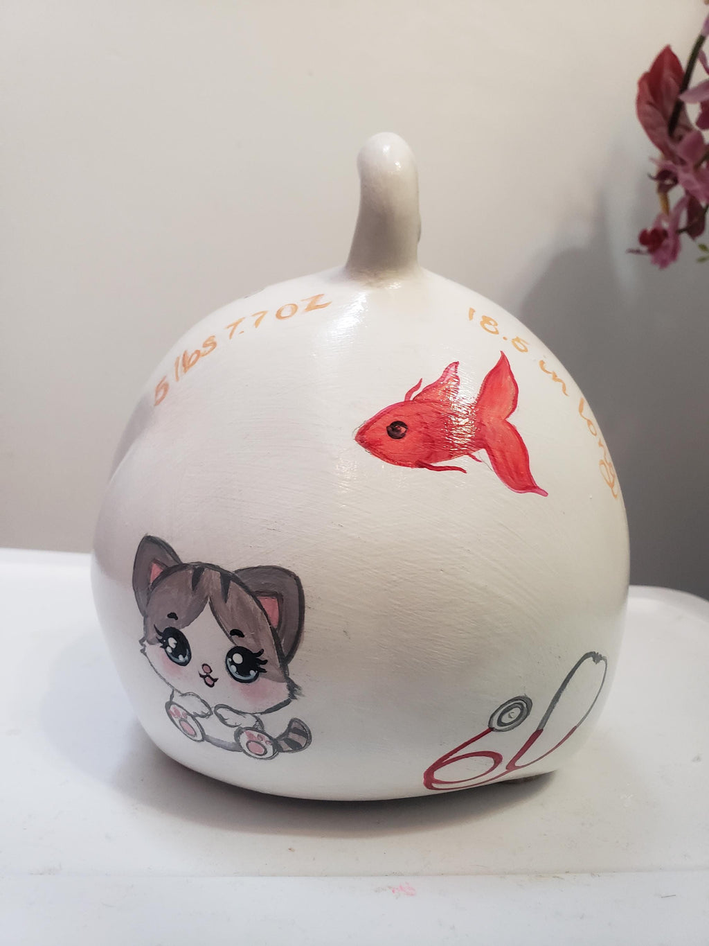 Large veterinary-themed piggy