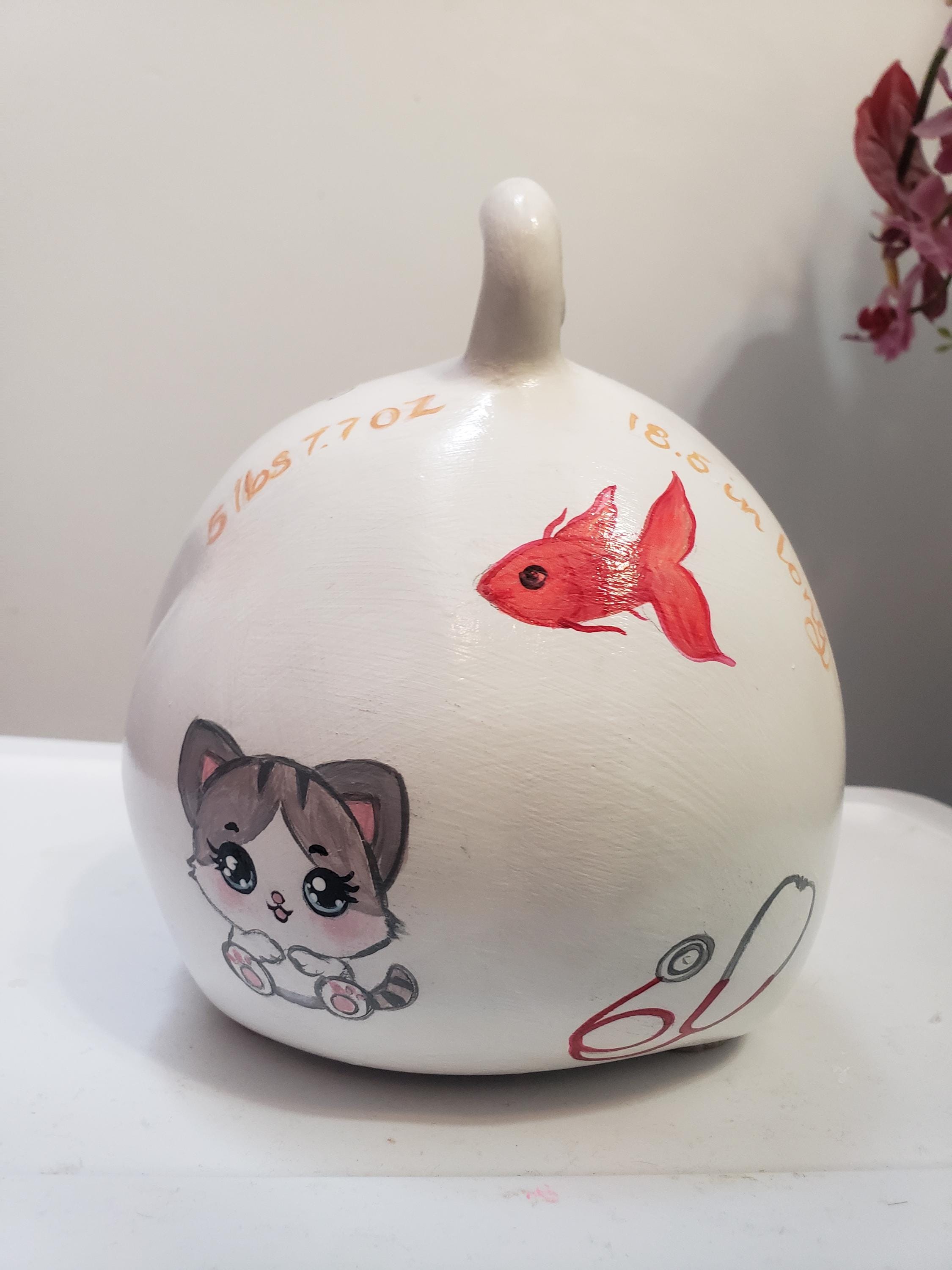 Large veterinary-themed piggy