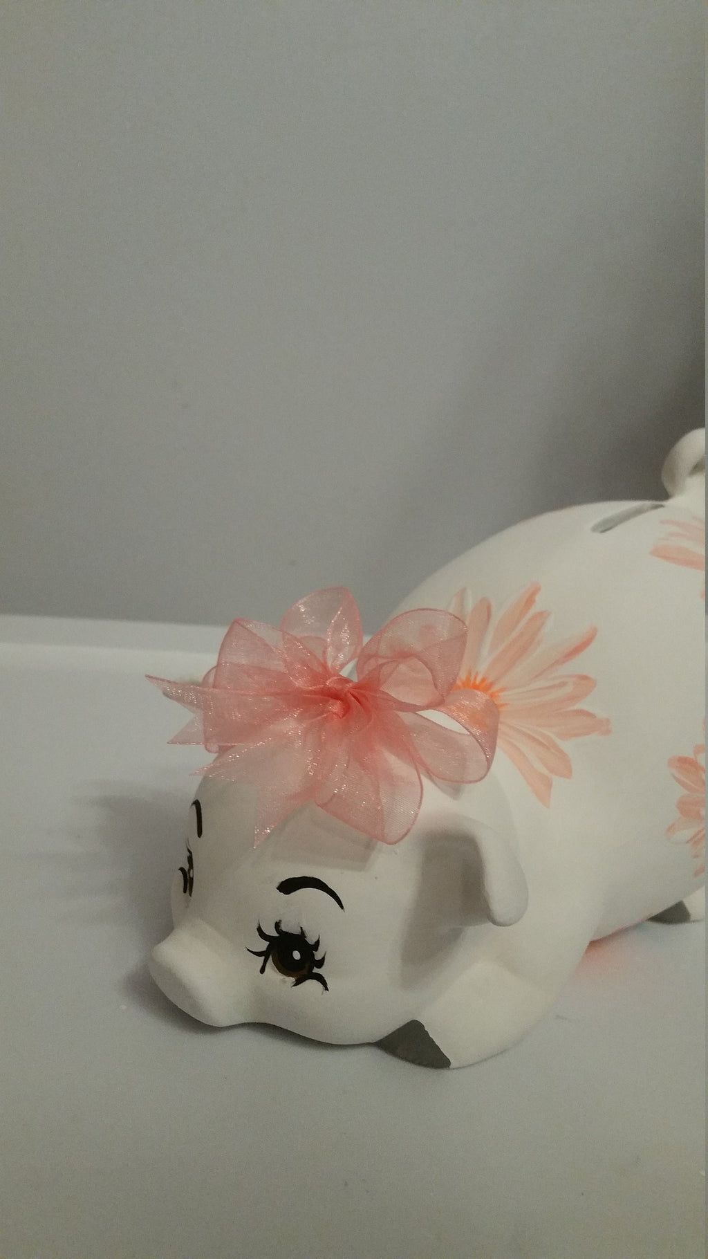 Piggy bank/personalized piggy bank/custom piggy bank/girls piggy bank/ceramic piggy bank/baby gift/baby shower gift/birthday gift