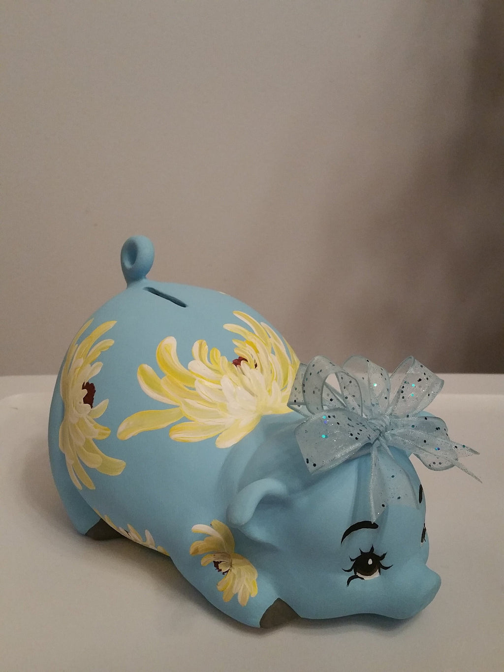 Piggy bank/personalized piggy bank/custom piggy bank/girls piggy bank/ceramic piggy bank/baby gift/baby shower gift/birthday gift