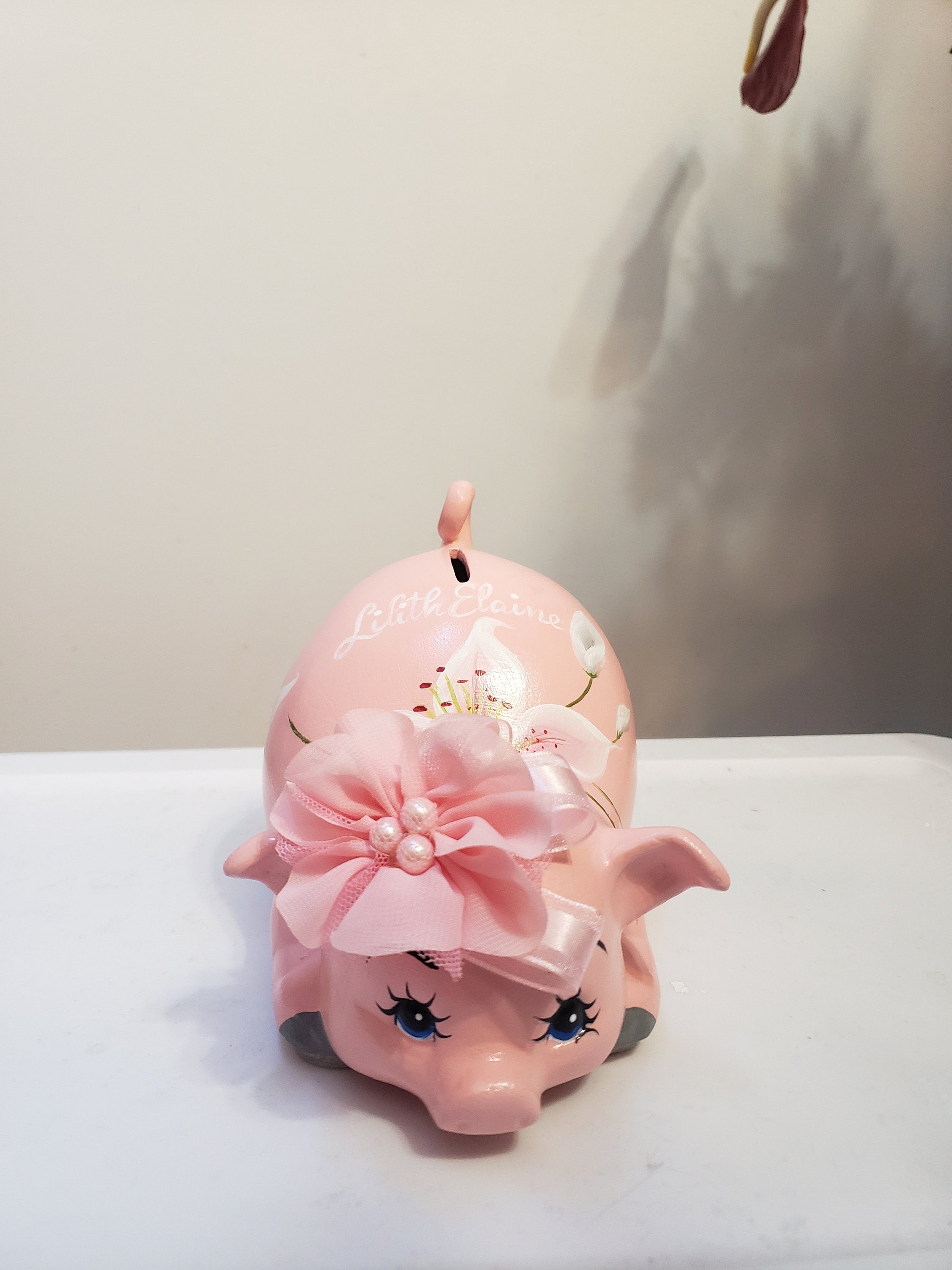 Piggy bank, ceramics piggy banks, personalized piggy bank, baby gift, baby shower gift
