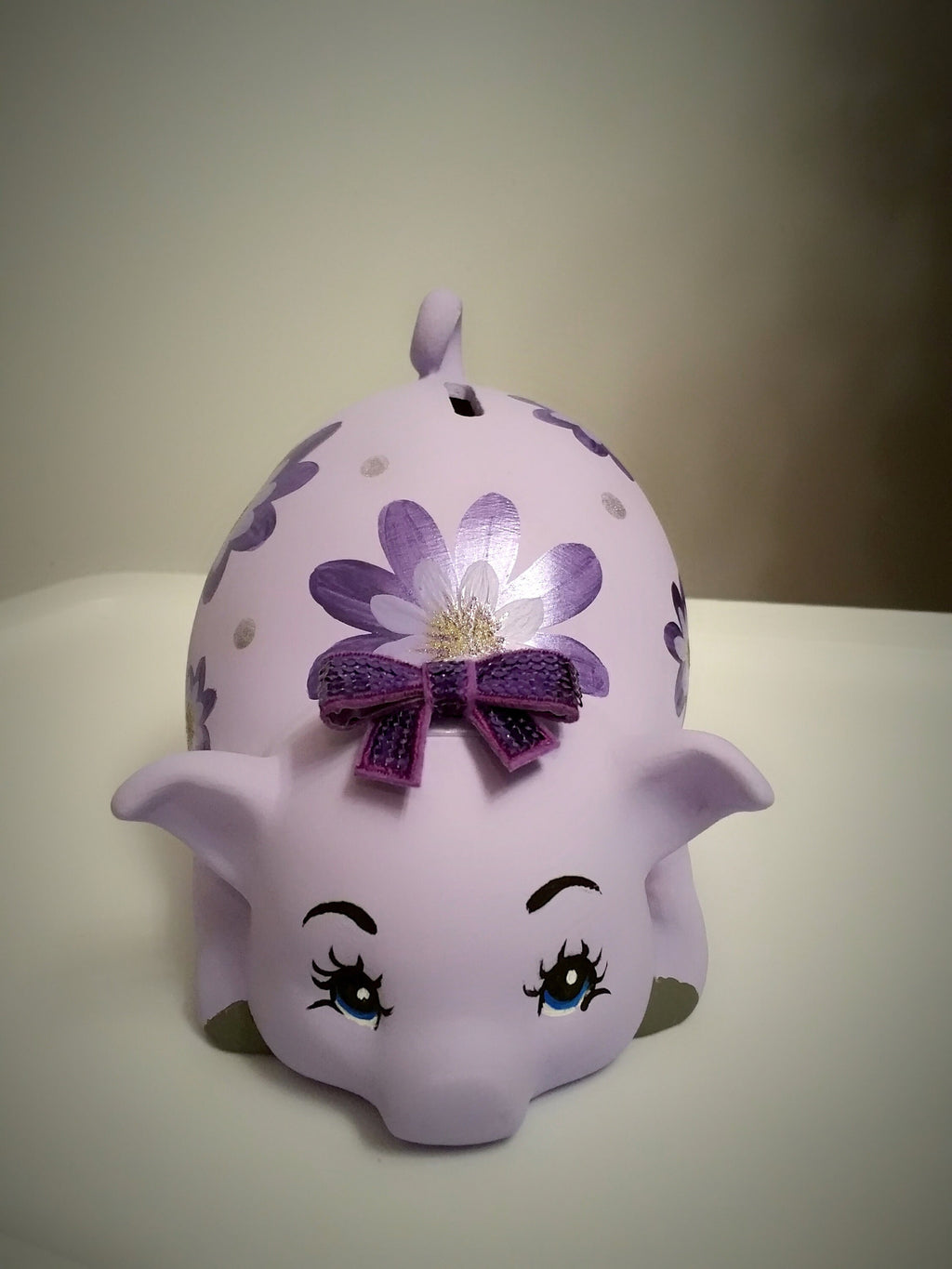 Personalized piggy bank/girls piggy bank/purple piggy bank/baby gift/baby shower gift