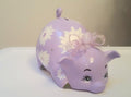 Piggy bank/Personalized piggy bank/Girls piggy bank/Baby bank/Purple piggy bank/piggy bank/Baby hify/Baby shower gift