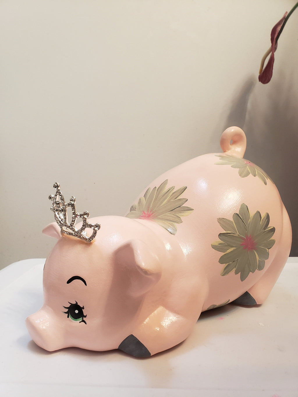 Piggy bank/large piggy bank/girls piggy bank/ceramics piggy bank/baby gift/baby shower gift