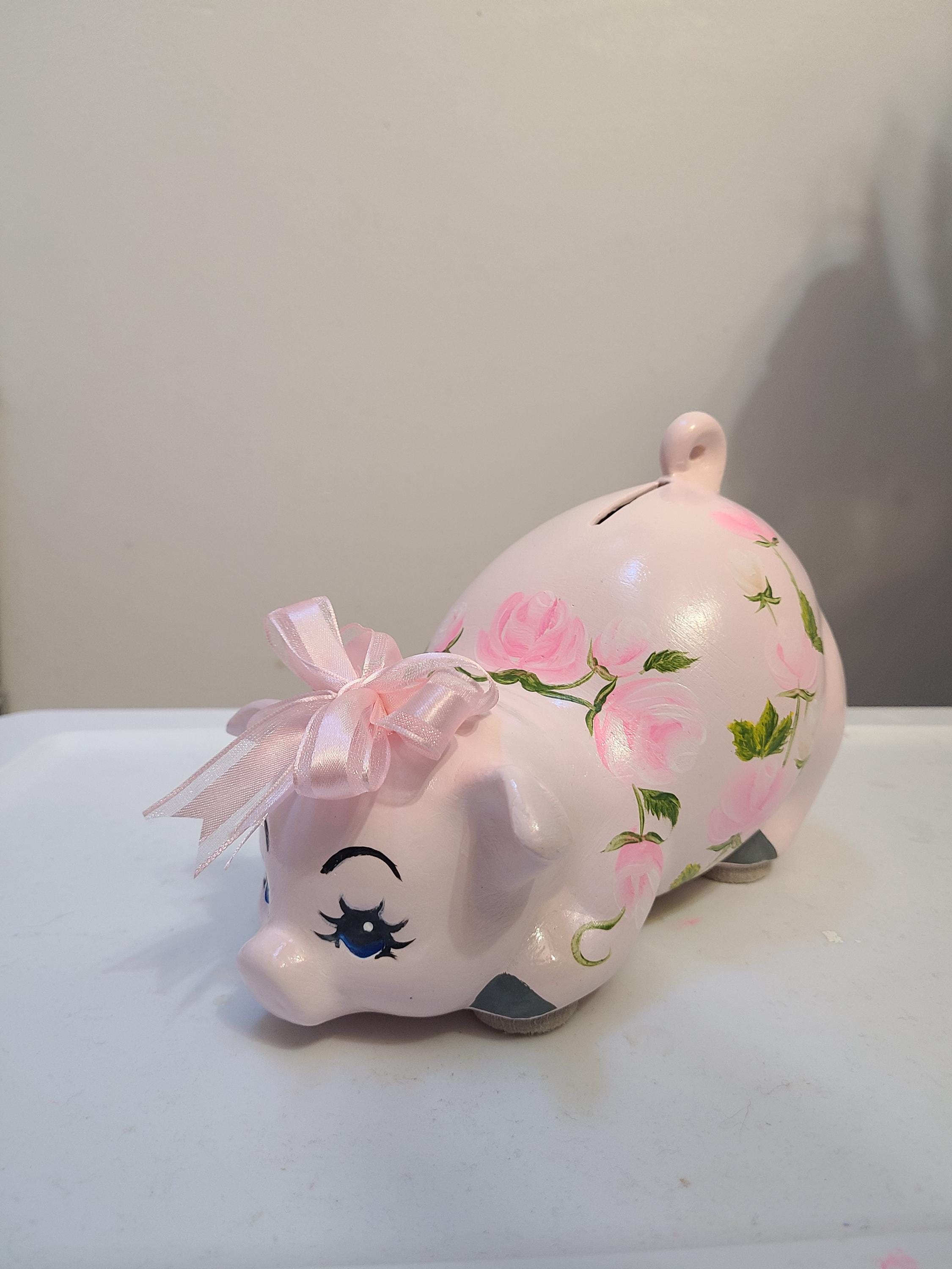 Piggy bank/personalized piggy bank/custom piggy bank/girls piggy bank/baby gift/baby shower gift/birthday gift