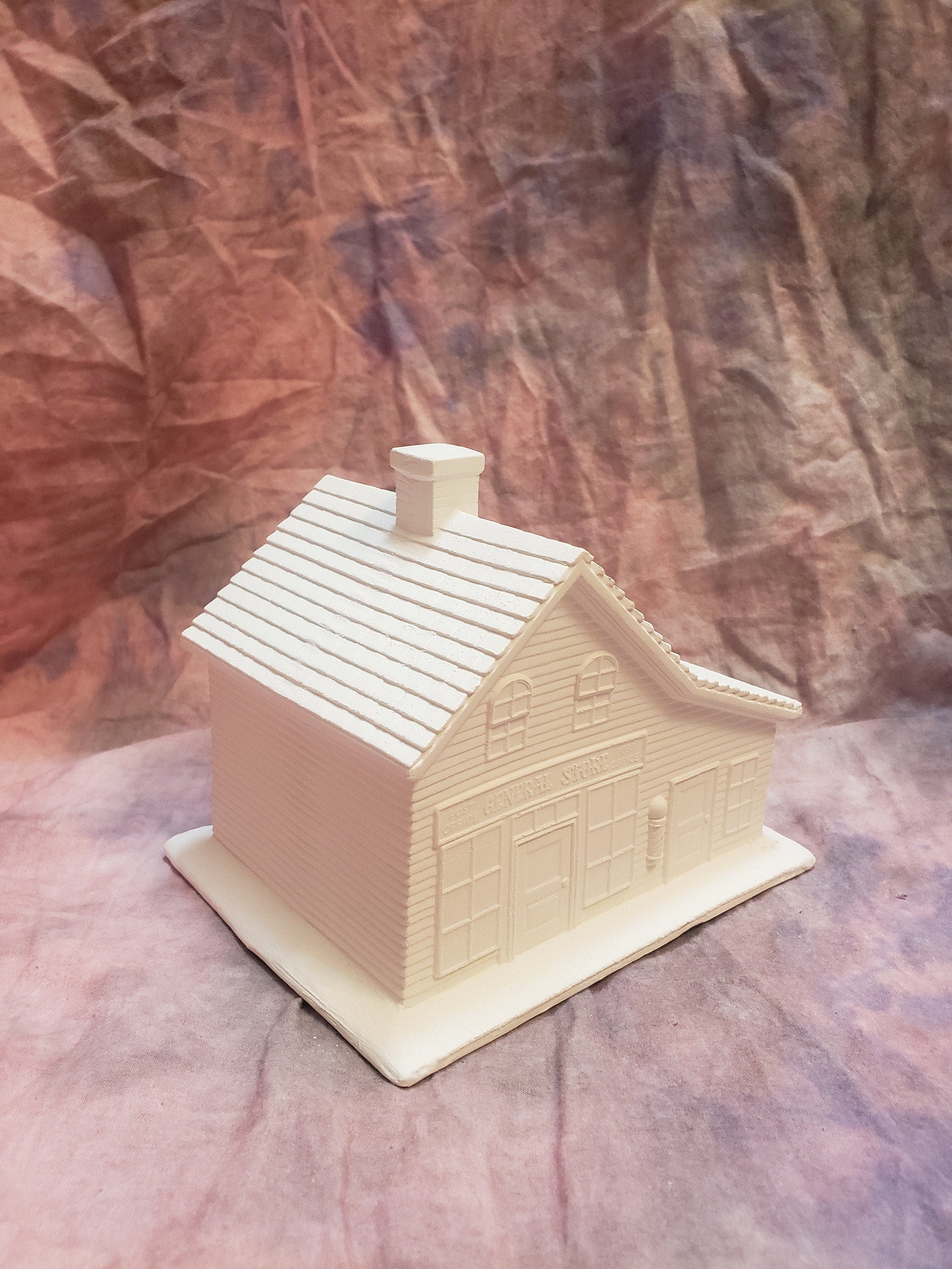 Post office general store bisque/ceramic bisque