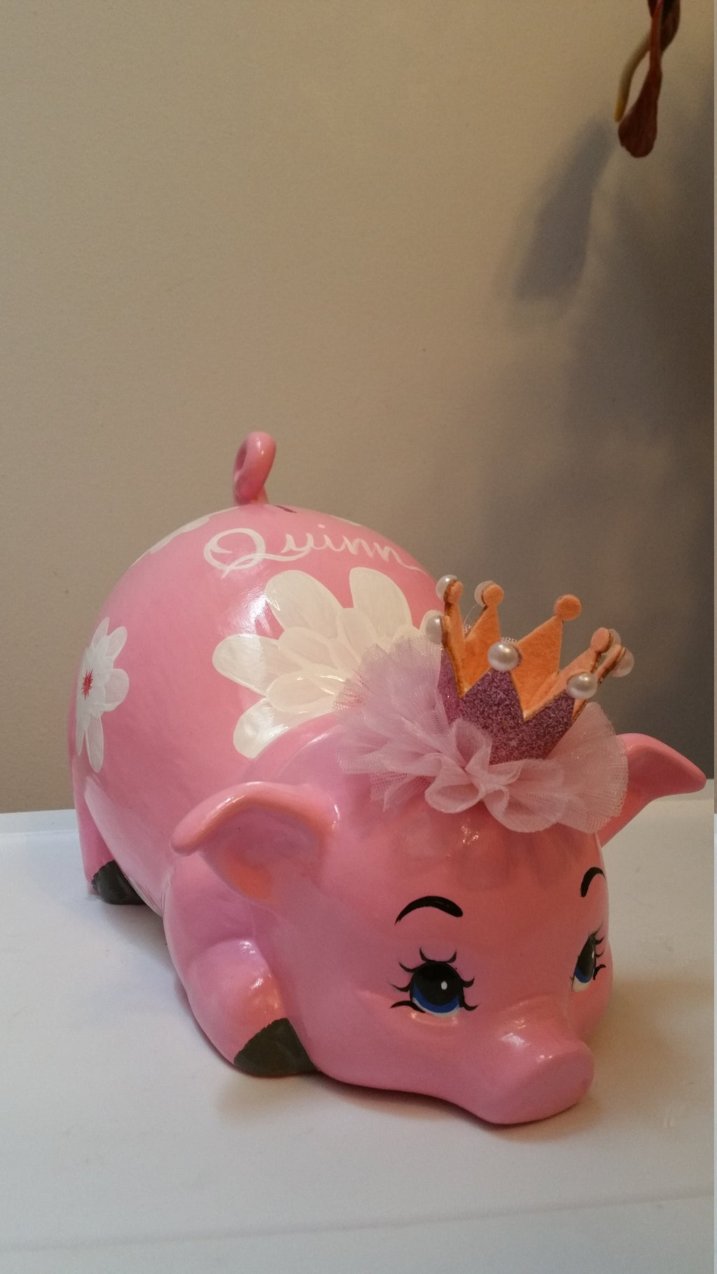 Large piggy bank with personalization/piggy bank/girls piggy bank