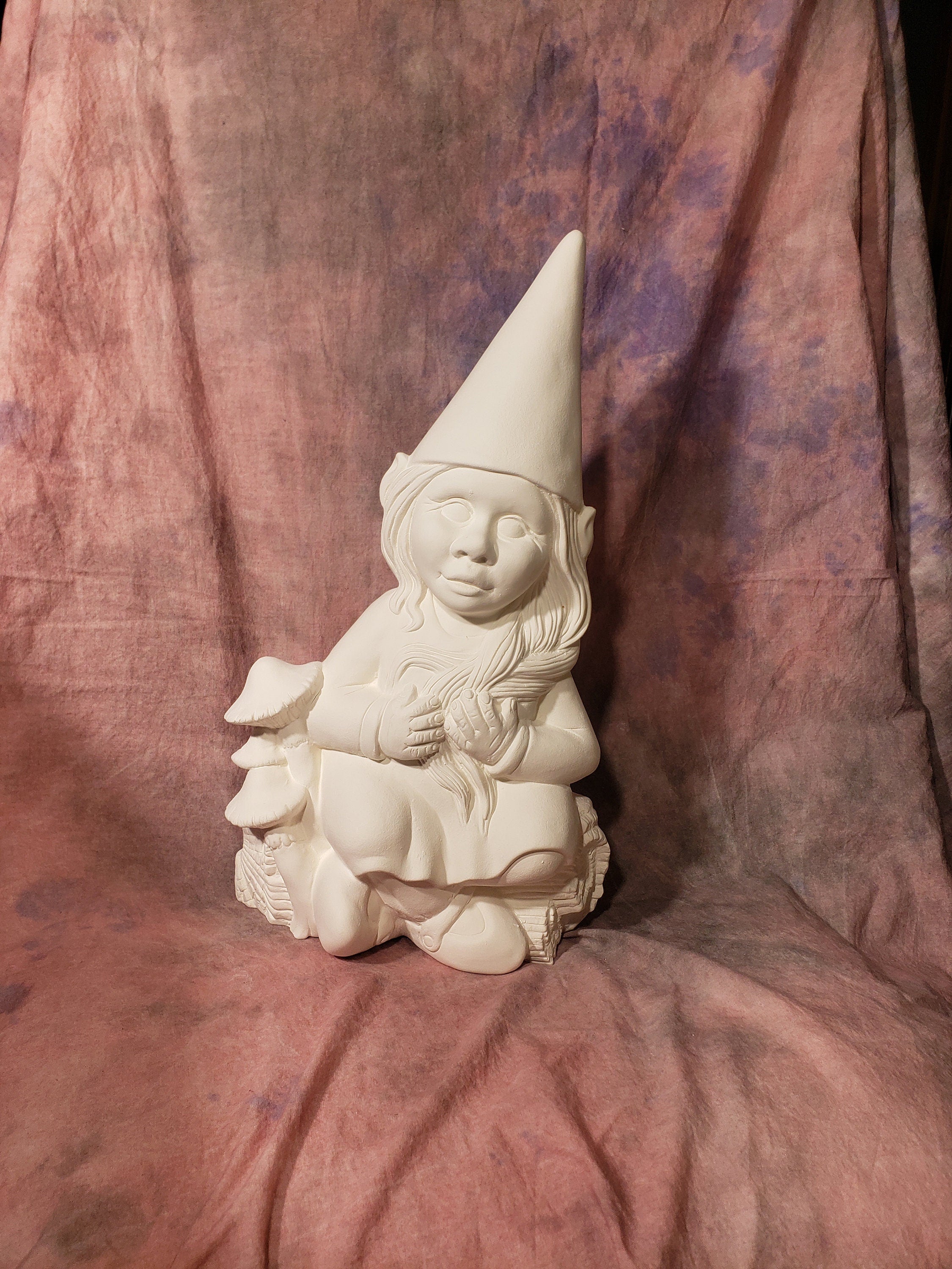 Twinkle Gnome with Mushroom